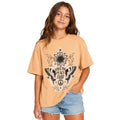 Volcom Girls Crewneck Graphic Tee, Short Sleeve Casual Top