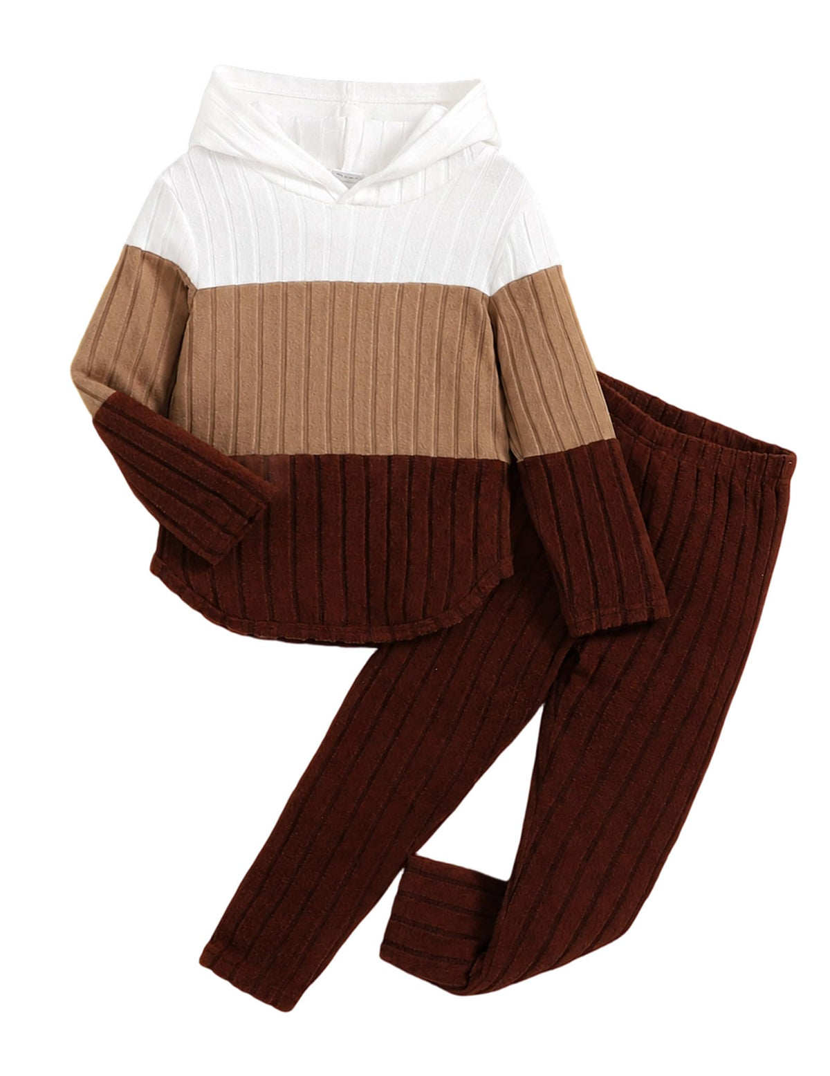 Girls Clothes Fall Girl Outfits 2Pcs Hoodie Pullover Sweatshirt+Pant+Leggings Winter Set for Size 4-8 Years Little Girls