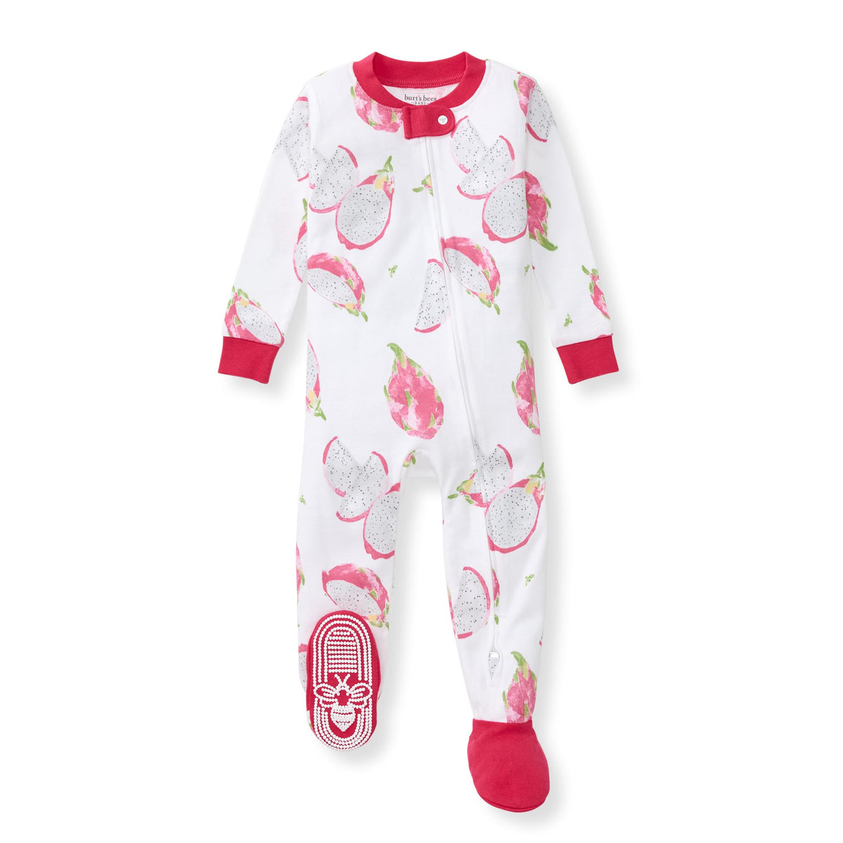 Burt's Bees Baby Boys Footless Pajamas, Sleep and Play Loose Fit, 100% Organic Cotton Soft One-piece PJs, Sizes NB to 6-9 Months