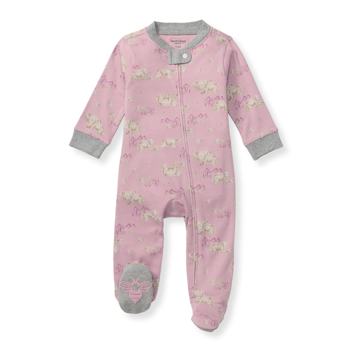 Burt's Bees Baby Boys Footless Pajamas, Sleep and Play Loose Fit, 100% Organic Cotton Soft One-piece PJs, Sizes NB to 6-9 Months
