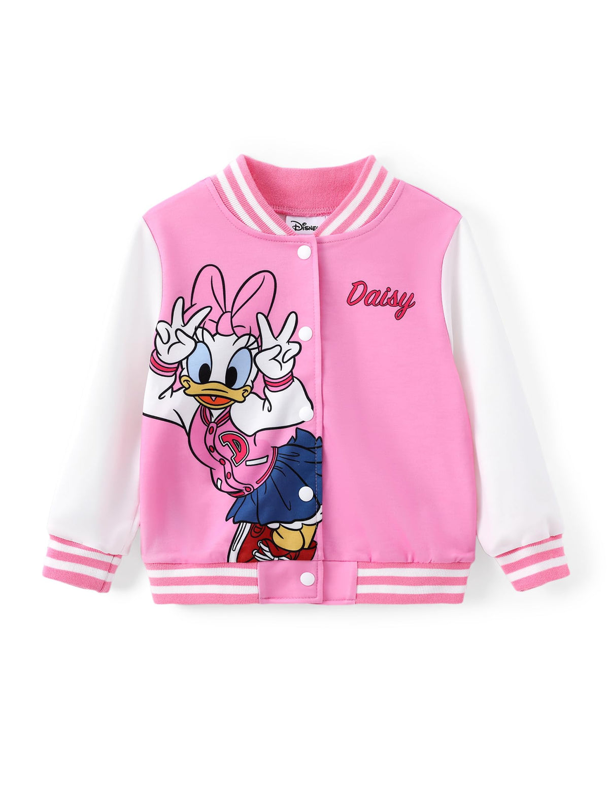 Disney Girl & Boy Varsity Bomber Jacket Fall Sweatshirt Toddler to Big Kid