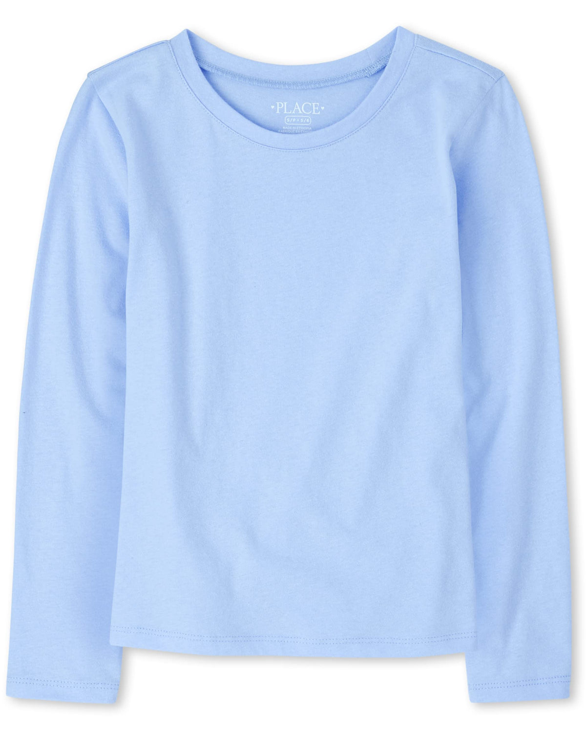 The Children's Place Girls Basic Long Sleeve Layering Tees