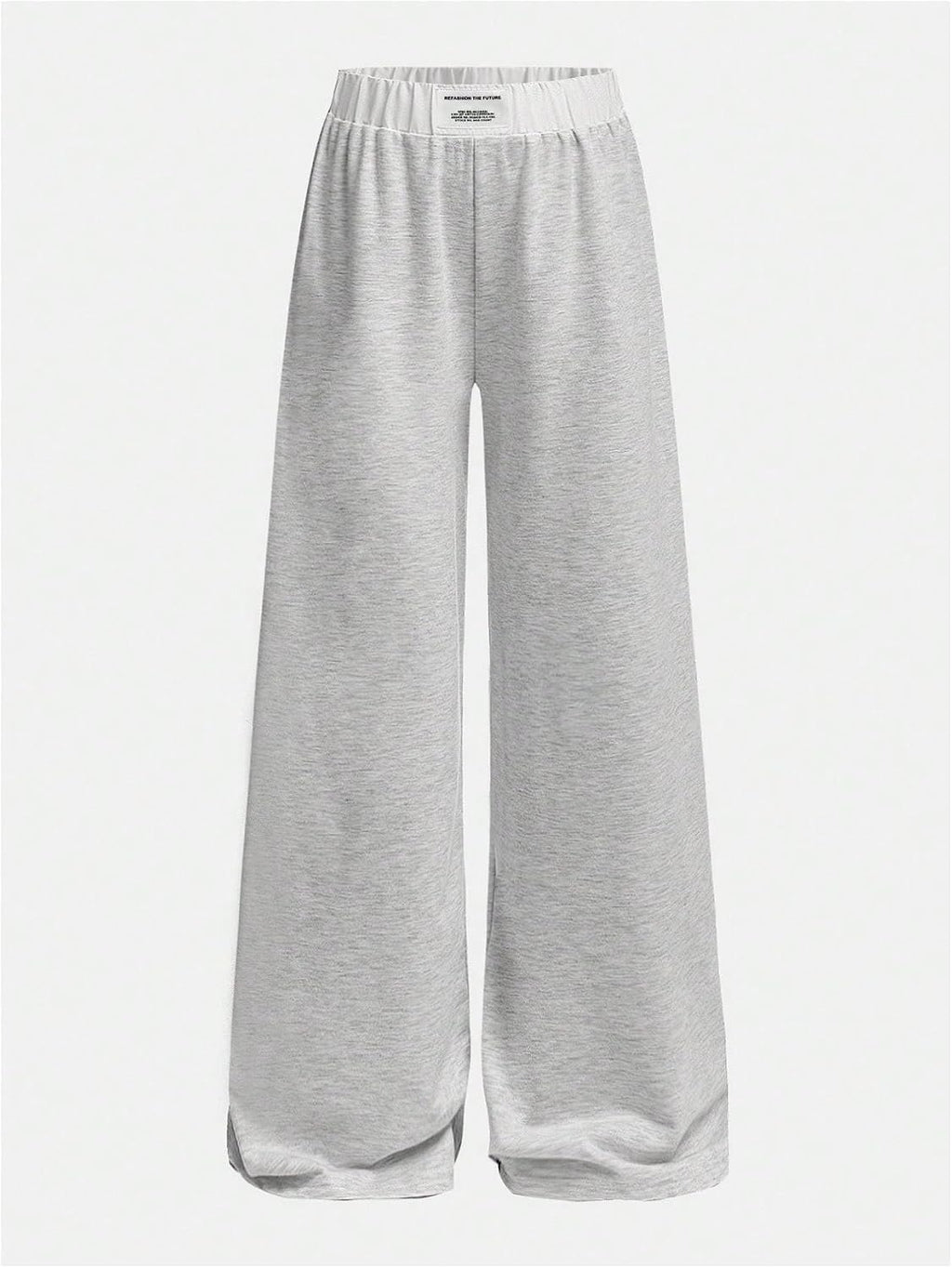 RoseSeek Girl's Wide Leg Baggy Sweatpants Patched Track Pant Joggers Trendy