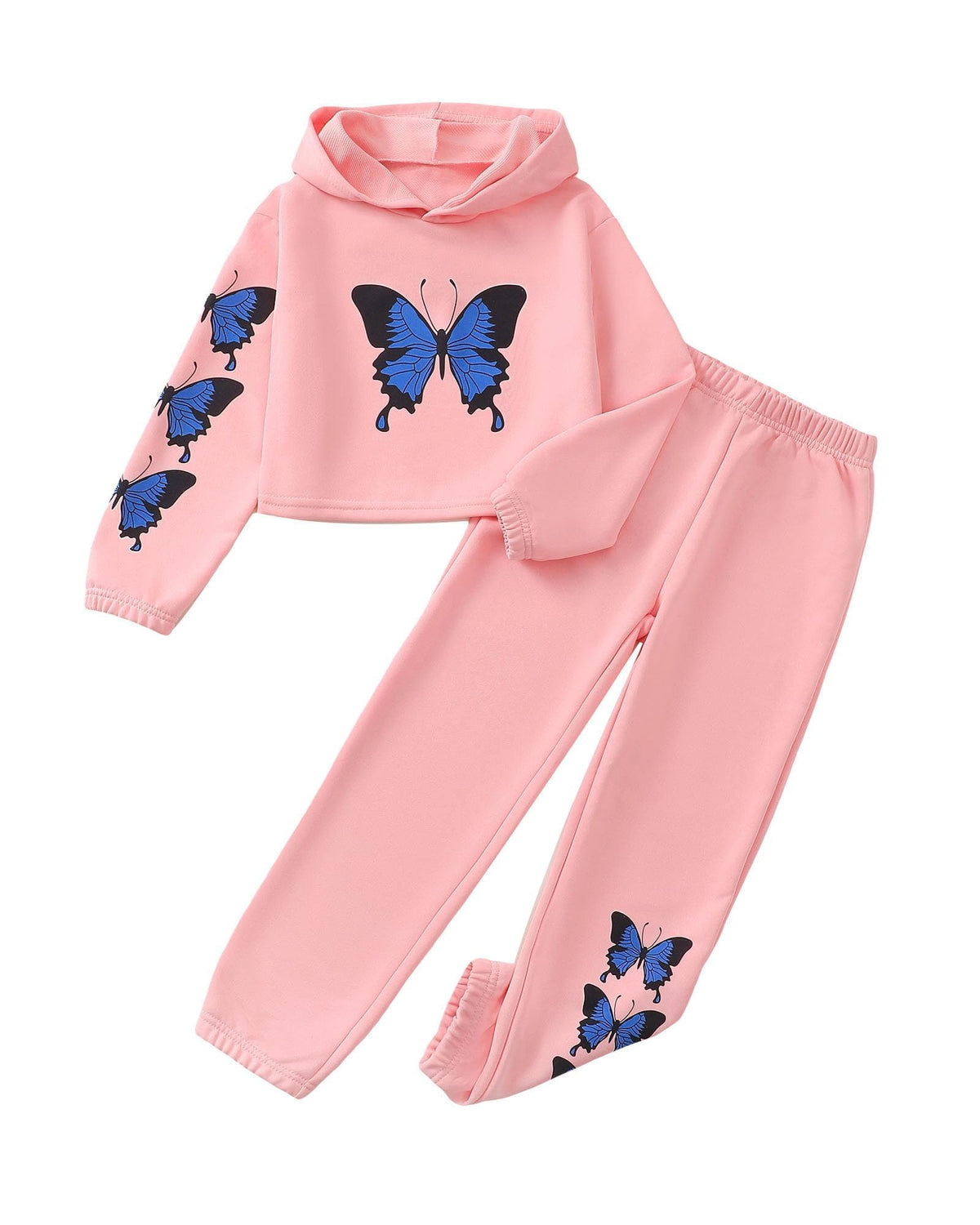 YOURUIKEY Girls Clothes 2 Piece Outfits Sweatsuit Set