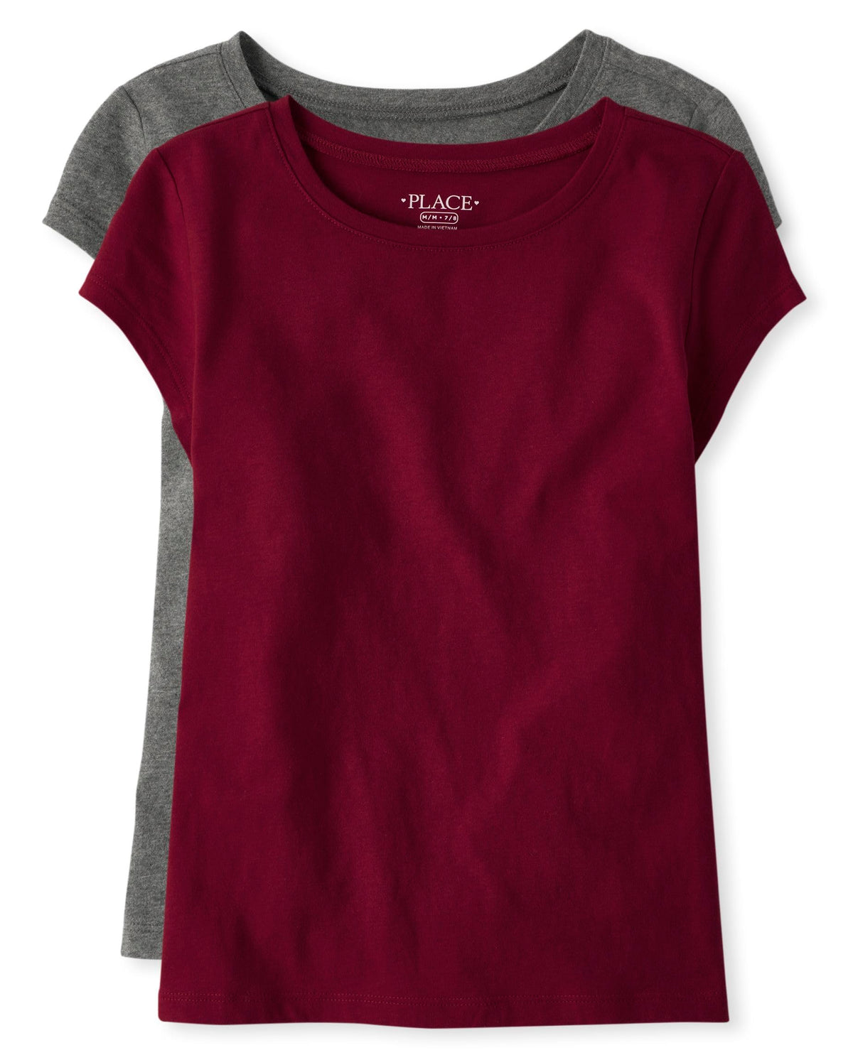 The Children's Place Girls Basic Short Sleeve Layering Tee