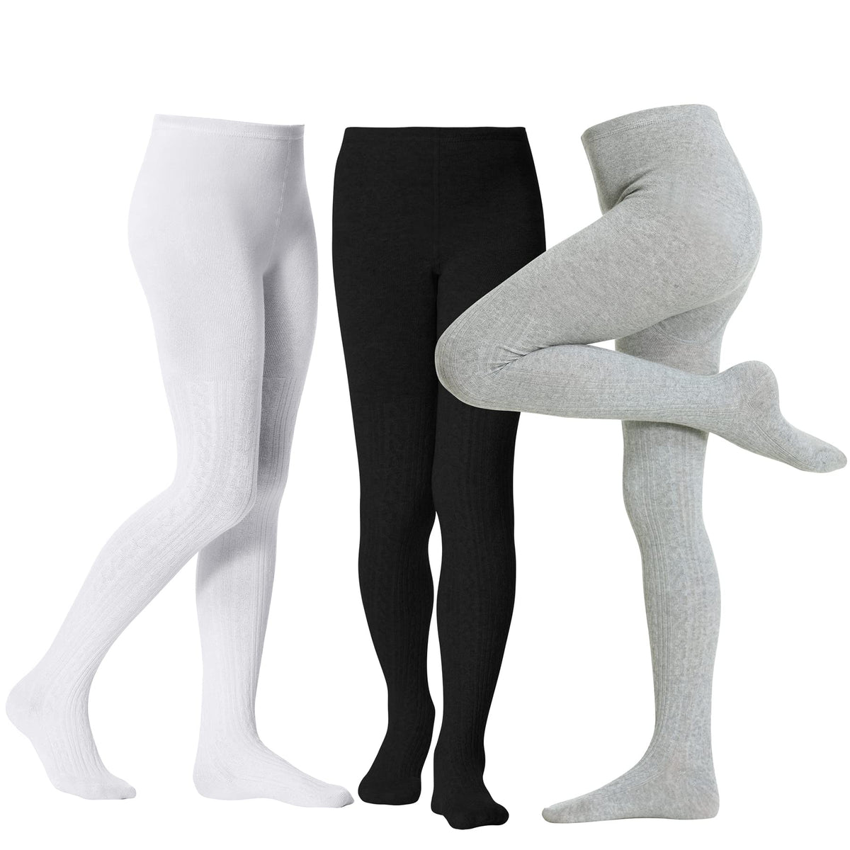 Zando Cable Knit Toddler Tights Baby Seamless Leggings Girls Stockings