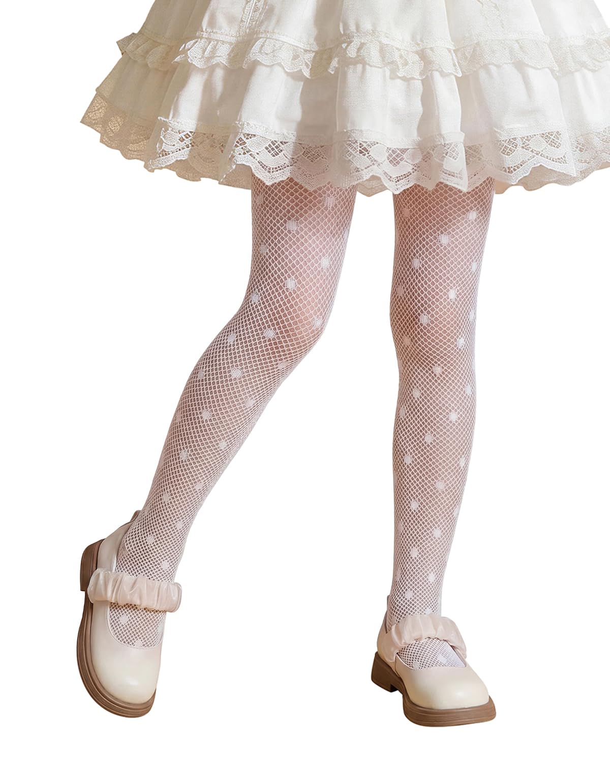 Century Star Girls Lace Tights for Girls Toddler Hollow Fishnet Tights
