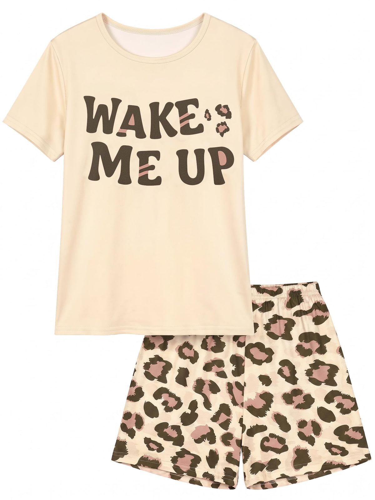 ICOSY Girls Pajamas Set, Soft and Stretchy Sleepwear for Kids 4-15Y