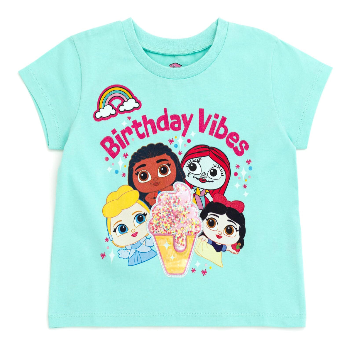 Disney Girls Birthday T-Shirt Infant to Big Kid Sizes (18 Months - 14-16)
