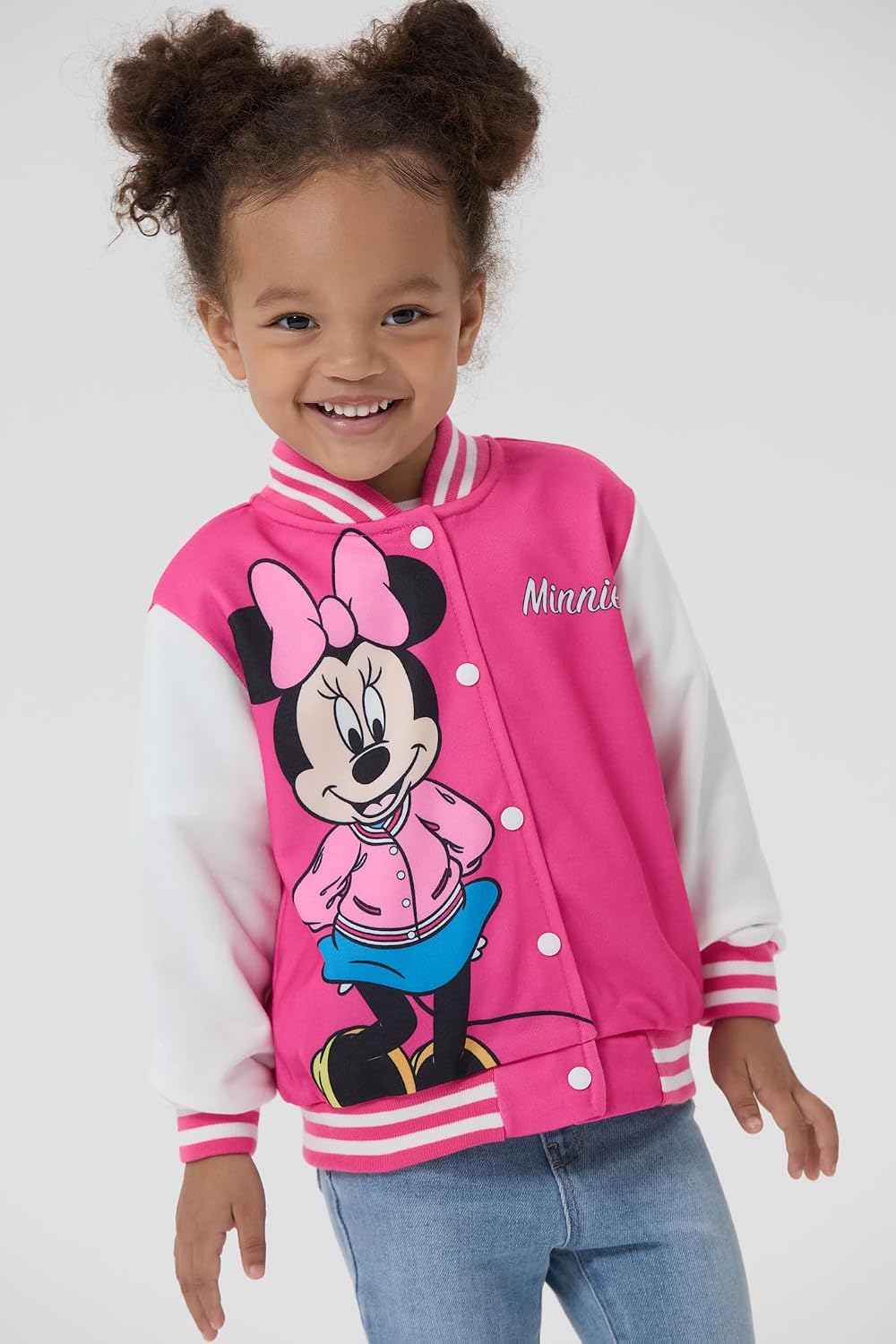Disney Girl & Boy Varsity Bomber Jacket Fall Sweatshirt Toddler to Big Kid