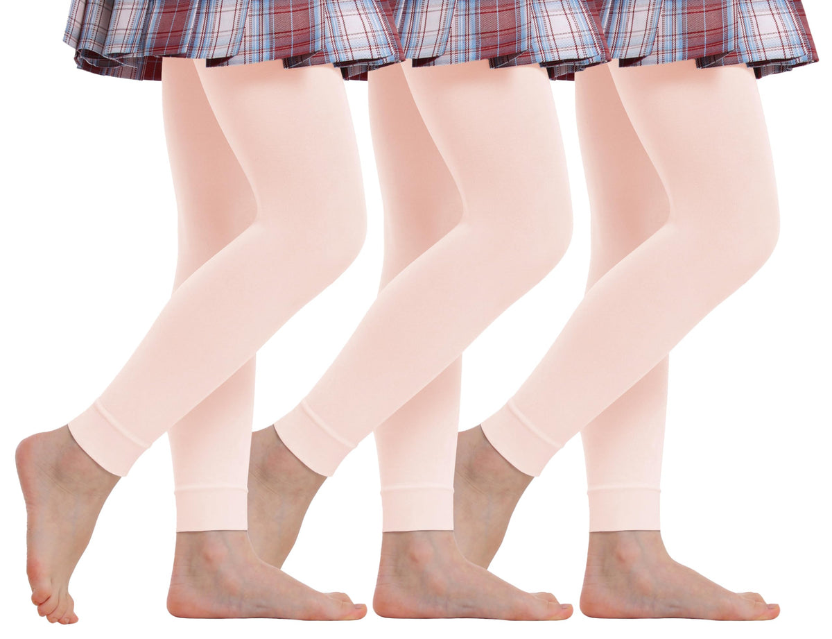 Girls Footless Tights for Dance Ballet Ultra Soft Leggings for Toddler Gymnastics Students Children Stockings