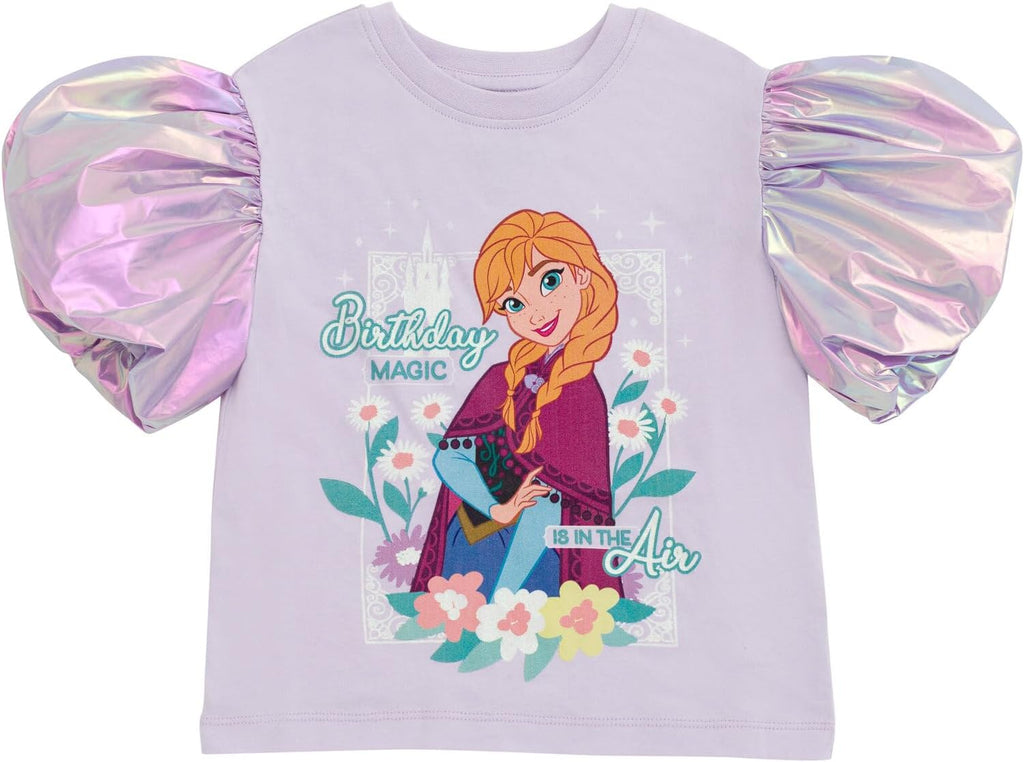 Disney Girls Birthday T-Shirt Infant to Big Kid Sizes (18 Months - 14-16)