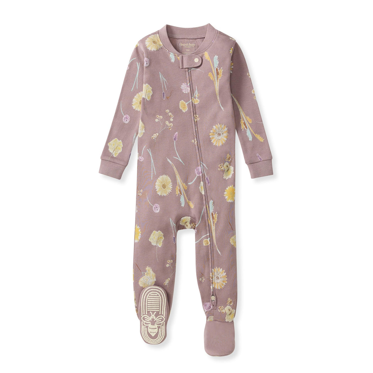 Burt's Bees Baby Boys Footless Pajamas, Sleep and Play Loose Fit, 100% Organic Cotton Soft One-piece PJs, Sizes NB to 6-9 Months