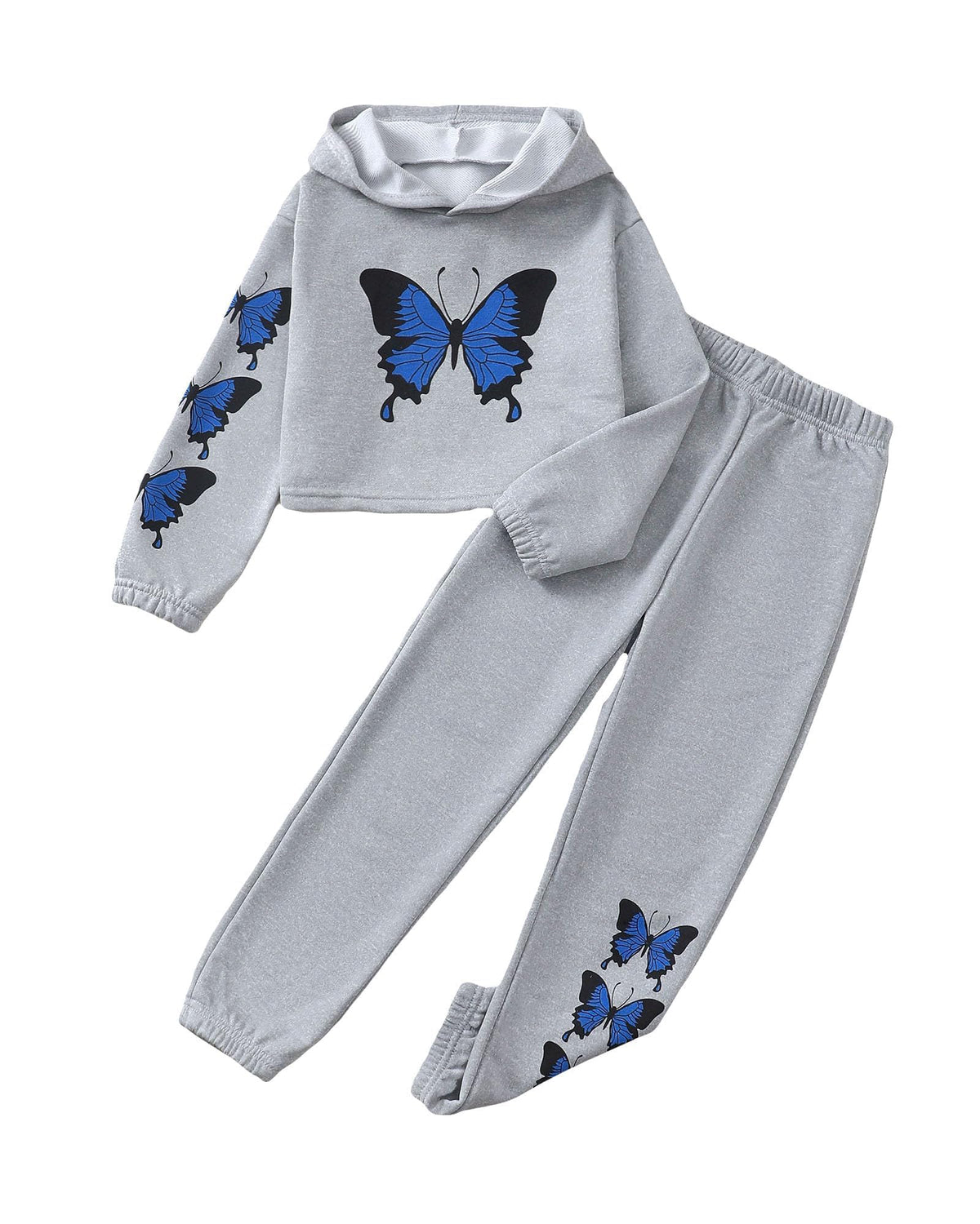 YOURUIKEY Girls Clothes 2 Piece Outfits Sweatsuit Set