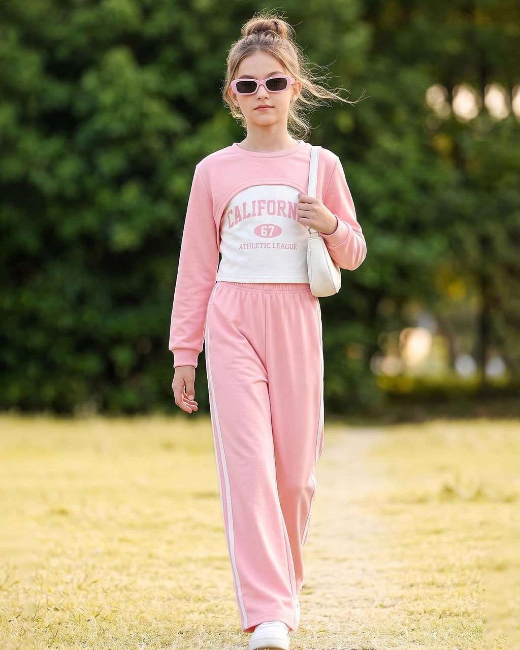 YOURUIKEY Girls Clothes 3 Piece Fall Winter Outfits for Teen 8-14Y