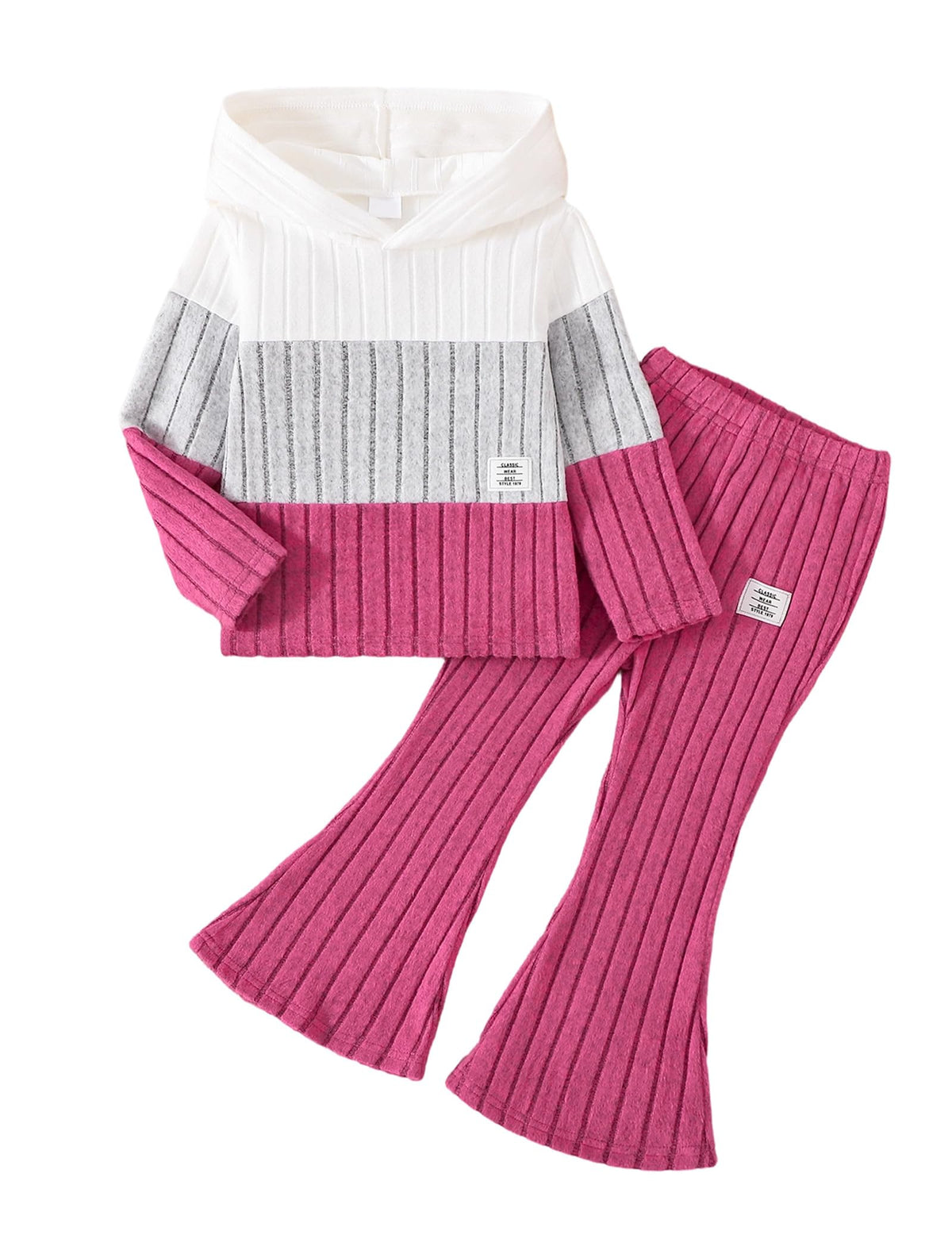 Girls Clothes Fall Girl Outfits 2Pcs Hoodie Pullover Sweatshirt+Pant+Leggings Winter Set for Size 4-8 Years Little Girls