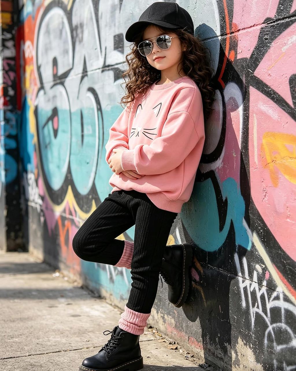 Toddler Girl Clothes Little Kids Fall Outfits Winter Sweatshirt Pants Set