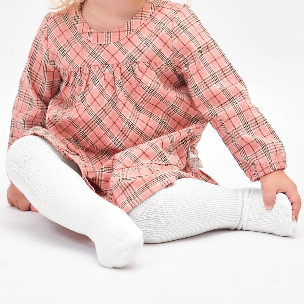 Stelle Toddler Girls Tights Baby Cable Knit Stockings Thick Cotton Legging