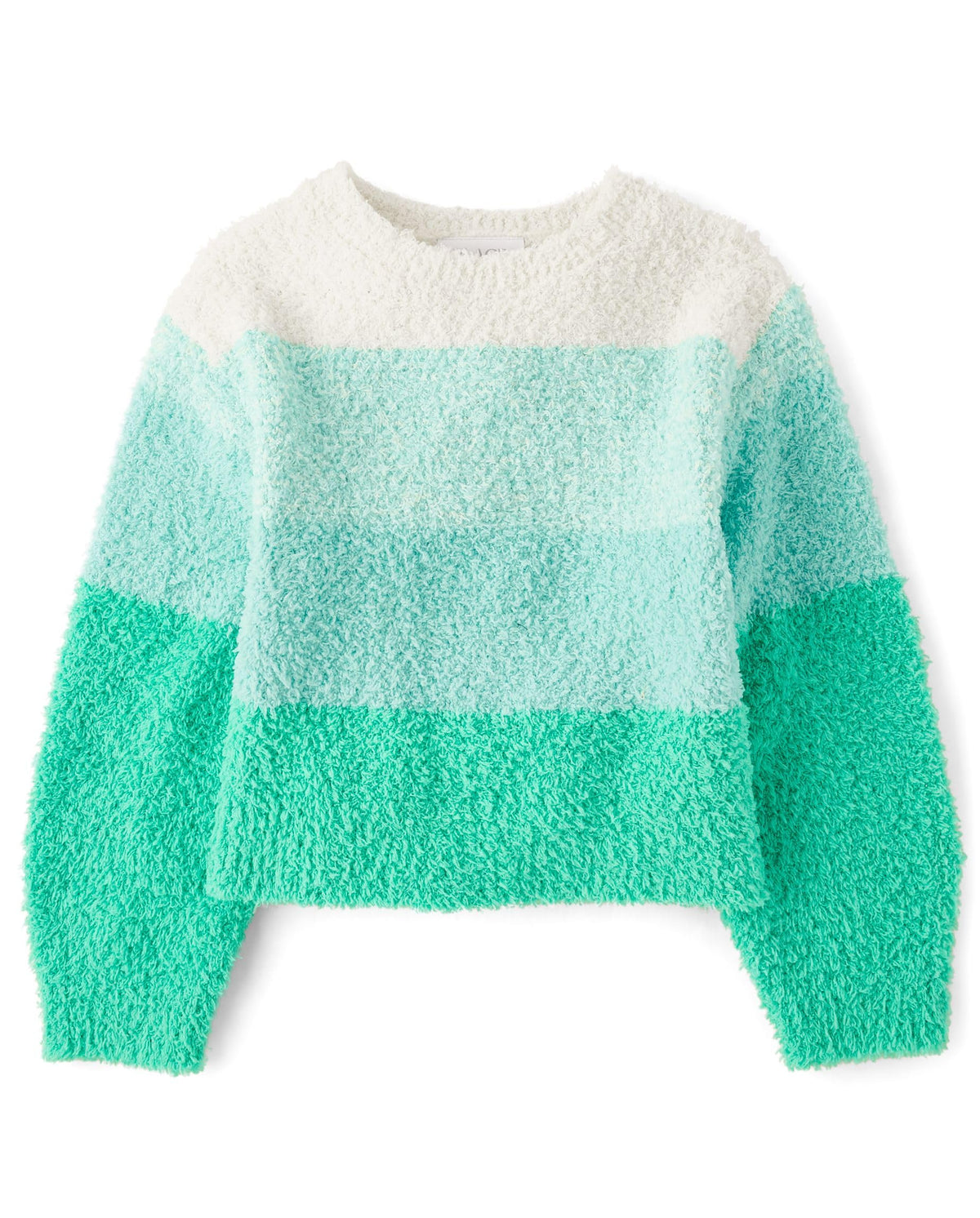 The Children's Place Girls' Long Sleeve Crew Neck Pullover Sweater
