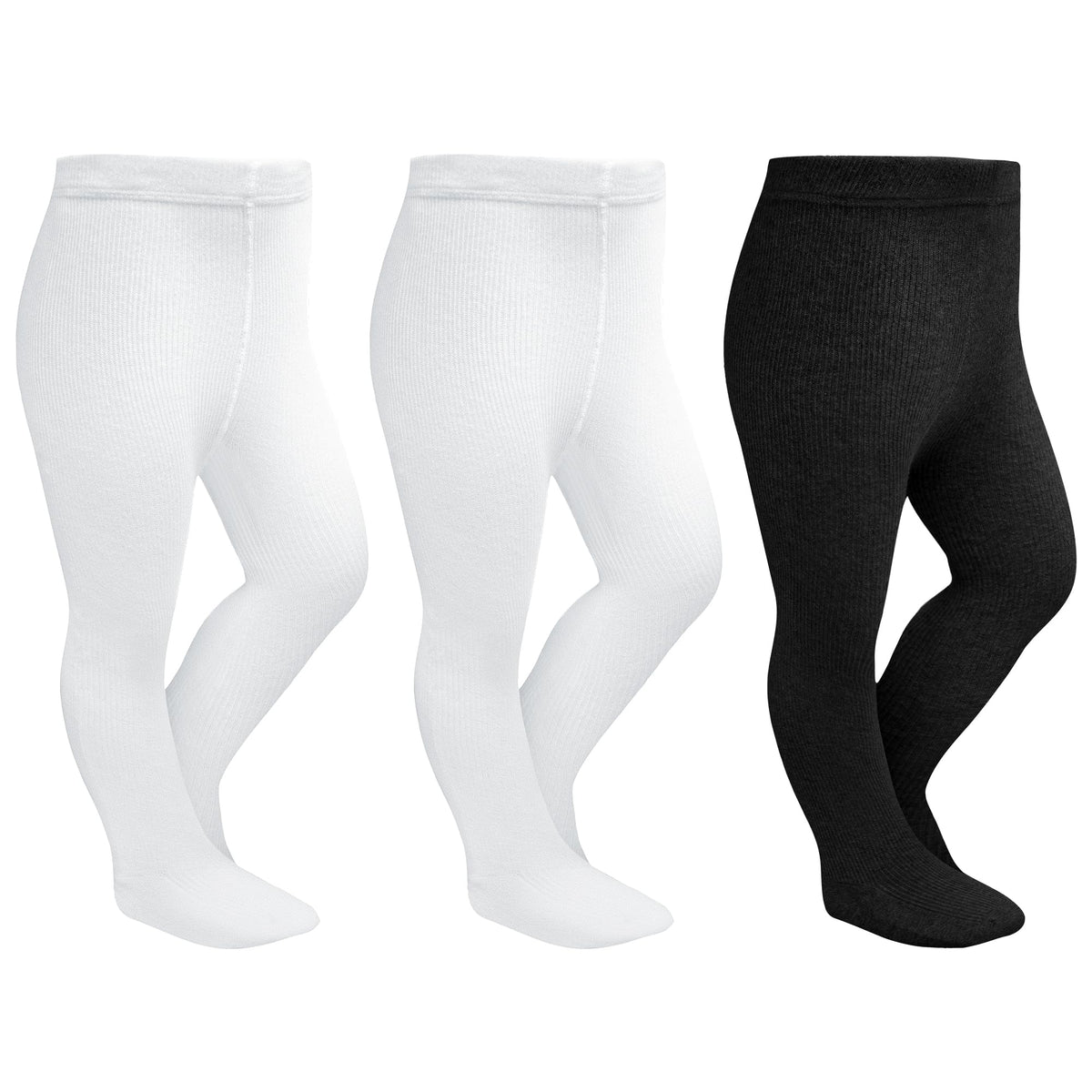 Stelle Toddler Girls Tights Baby Cable Knit Stockings Thick Cotton Legging