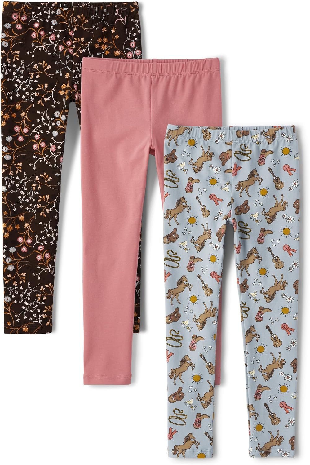 The Children's Place Girls Printed Leggings 2-Pack