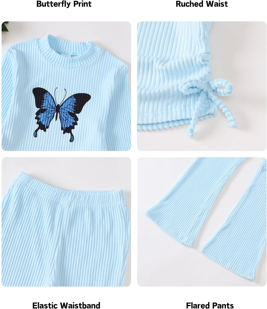 Girls Clothes Fall Winter Tween Girl 2 Piece Outfits Set Size 6-12Y