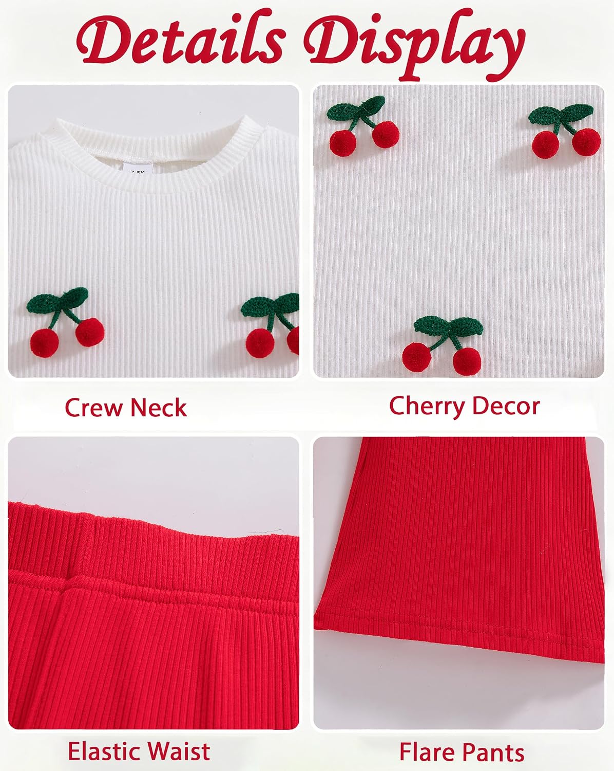 Girls Clothes Fall Winter 2 Piece Outfit for Tween Girl Size 6-12