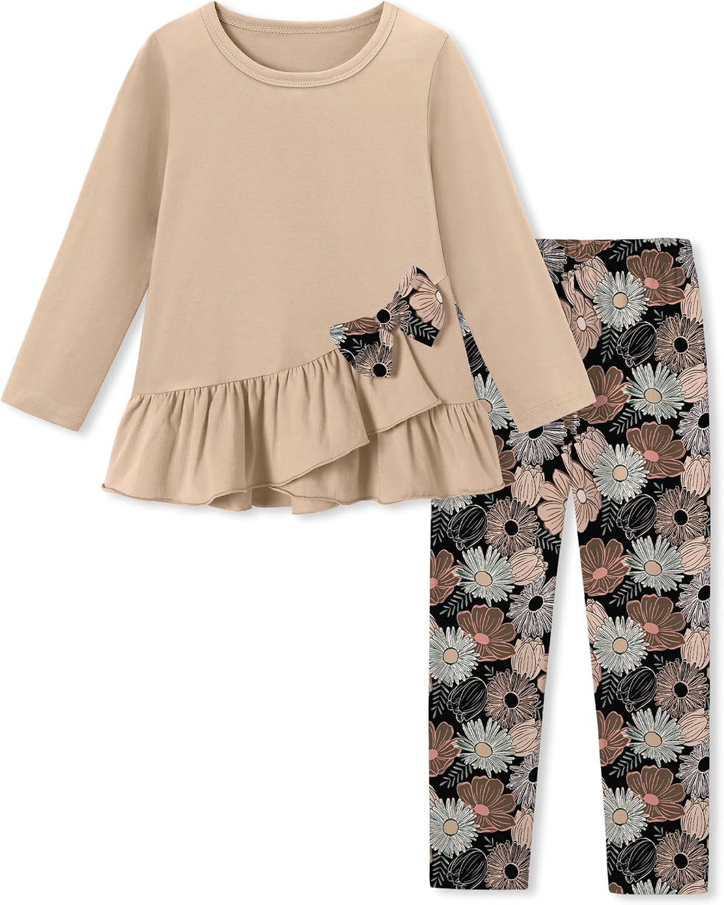 Toddler Girl Clothes 18M-8T Girls Fall Winter Outfit 2Pcs Set