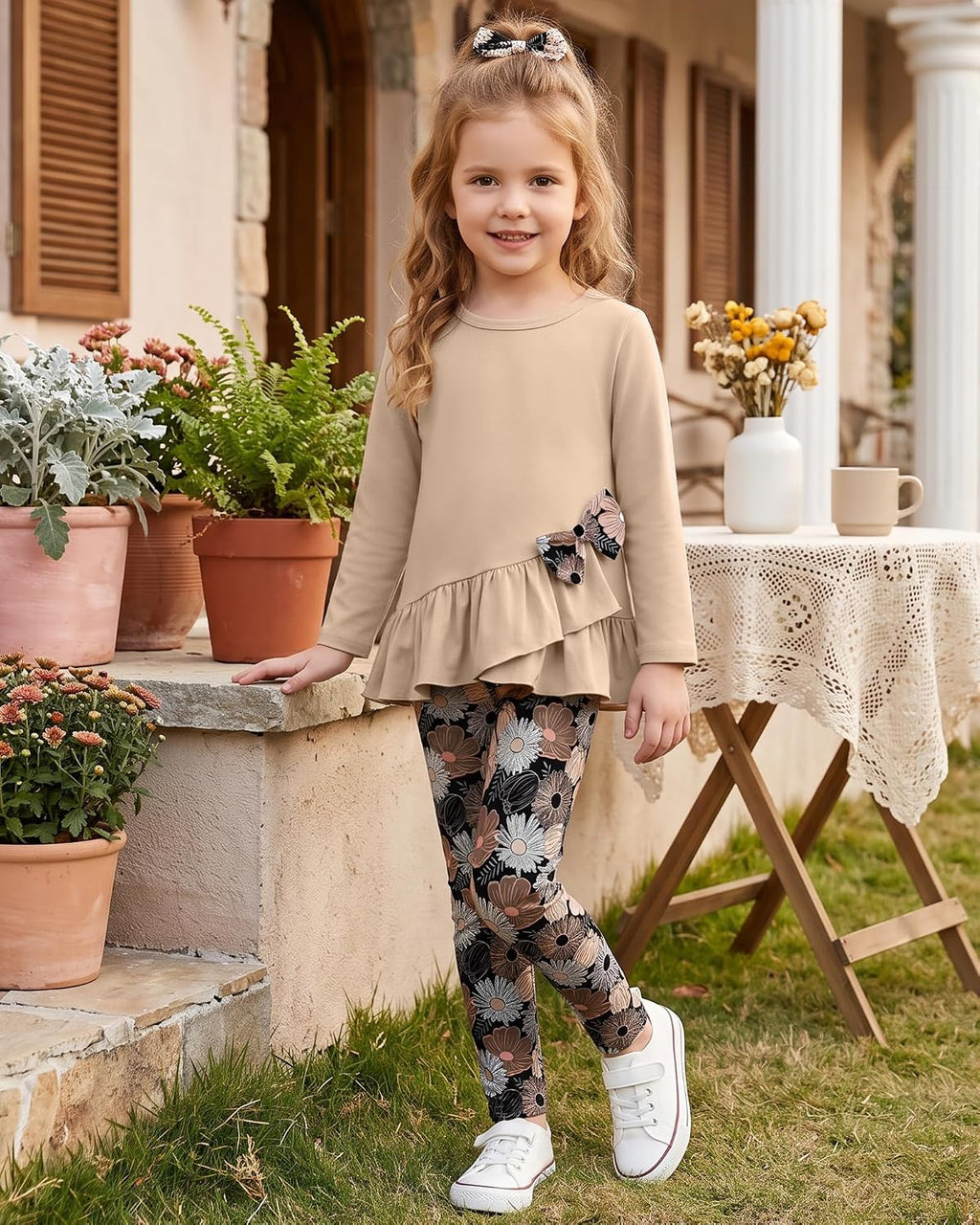 Toddler Girl Clothes 18M-8T Girls Fall Winter Outfit 2Pcs Set