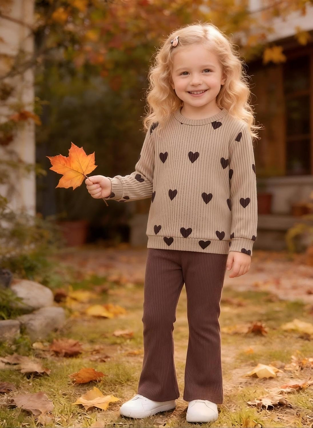 Vibebox Toddler Baby Girl Clothes Fall Winter Outfits Gift for Girls 12M-5T