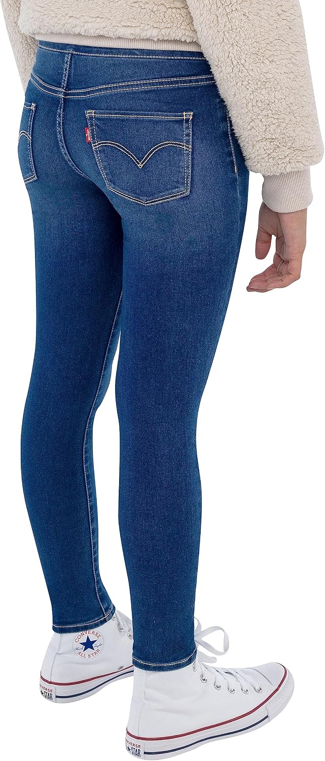 Levi's Girls' Skinny Fit Pull on Jeggings
