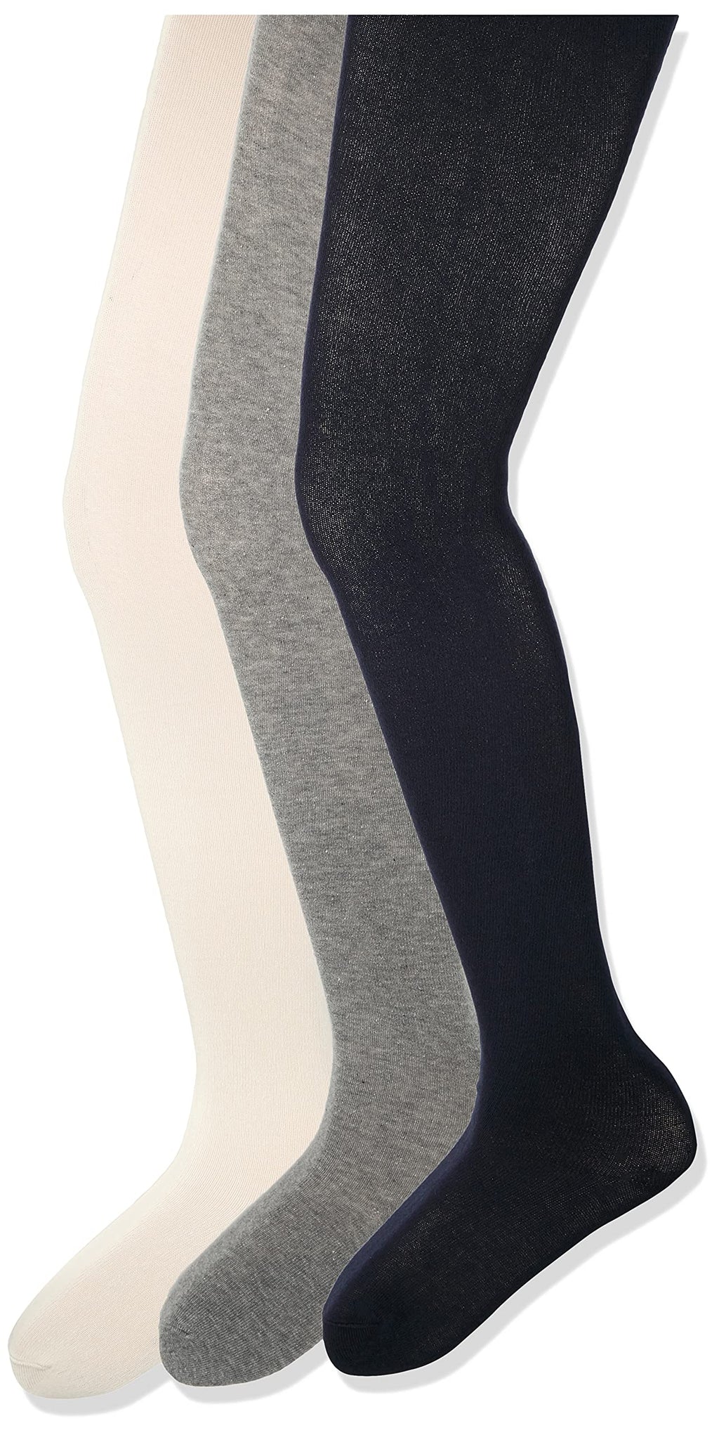Amazon Essentials Girls' Stretchy Cotton Tights
