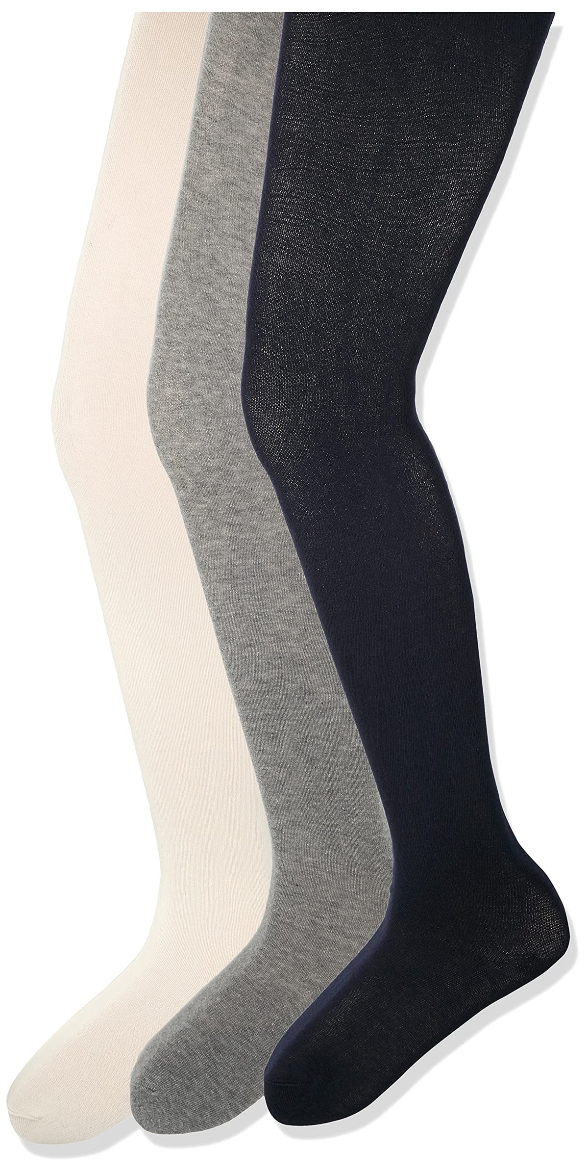 Amazon Essentials Girls' Stretchy Cotton Tights