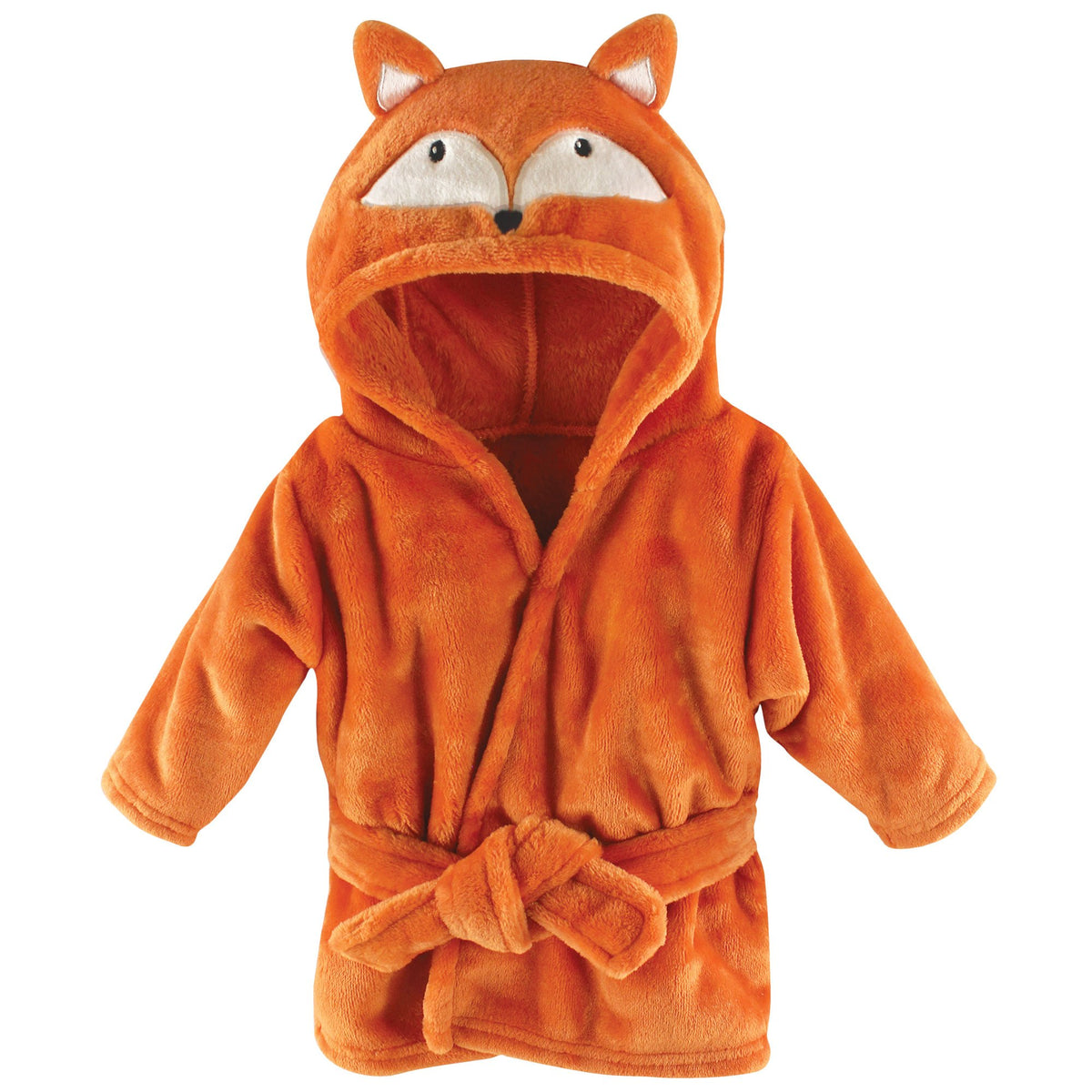 Hudson Baby Unisex Baby Plush Animal Face Bathrobe