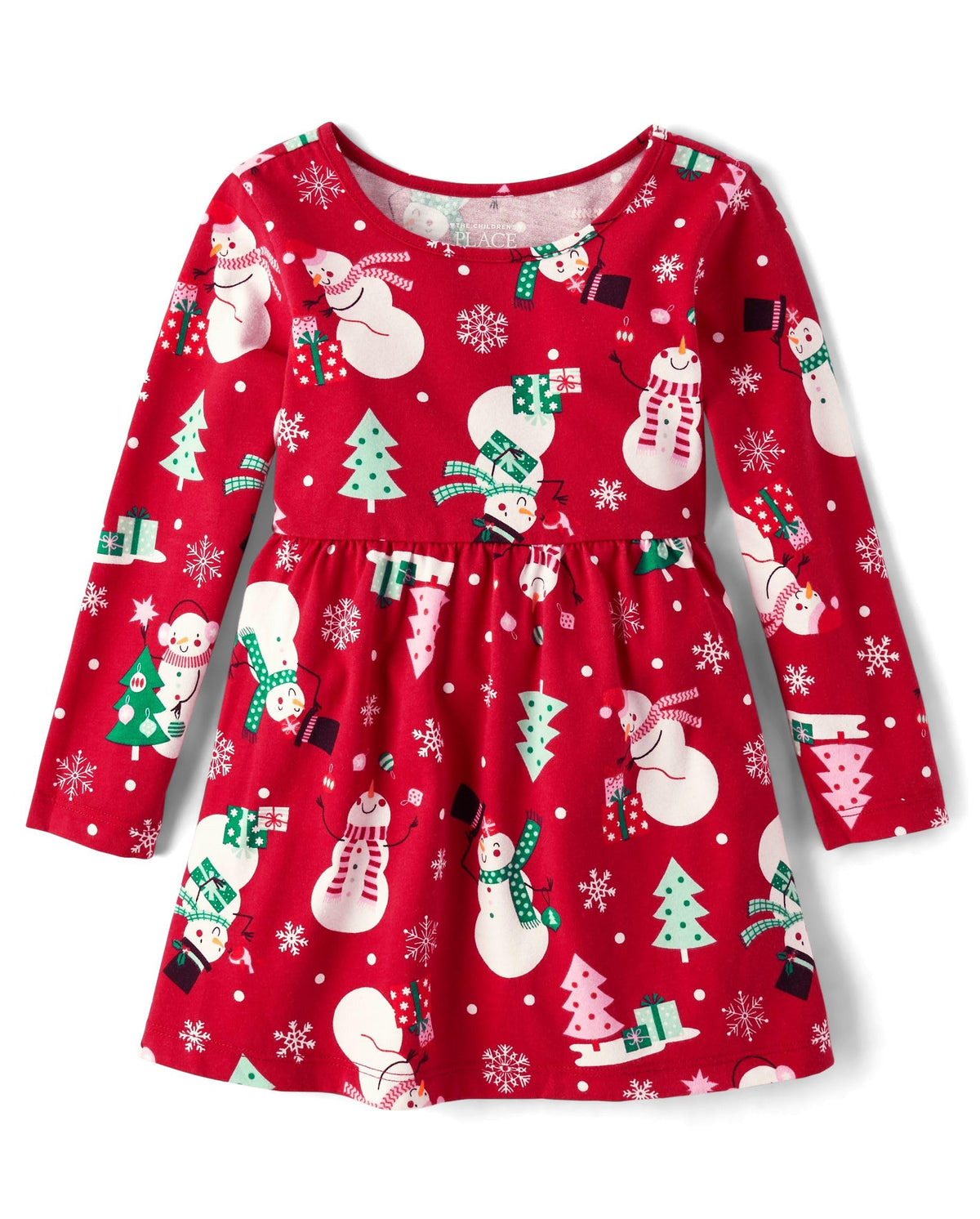 The Children's Place Girls and Toddler Skater Dress, Long Sleeve
