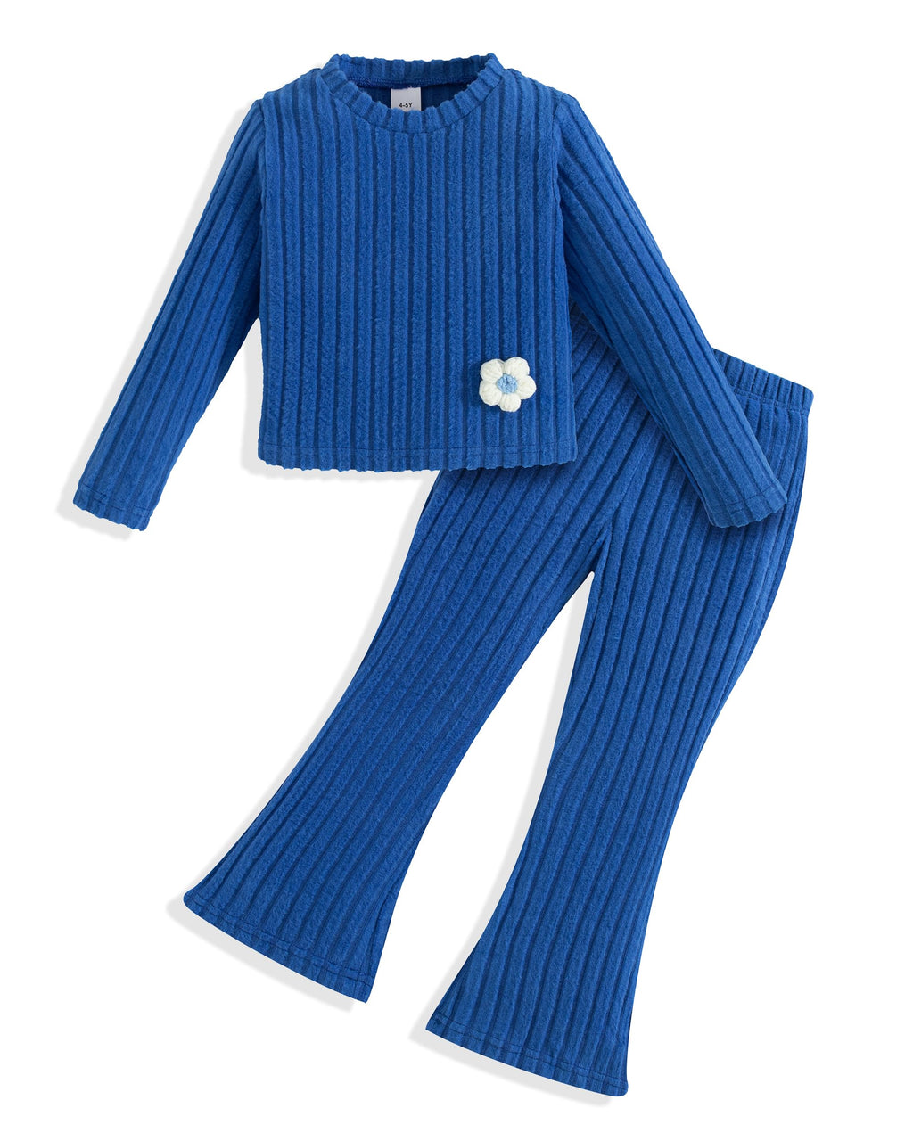 Toddler Girl Clothes Ribbed Fall Winter Outfits for Girls 2-8 Year