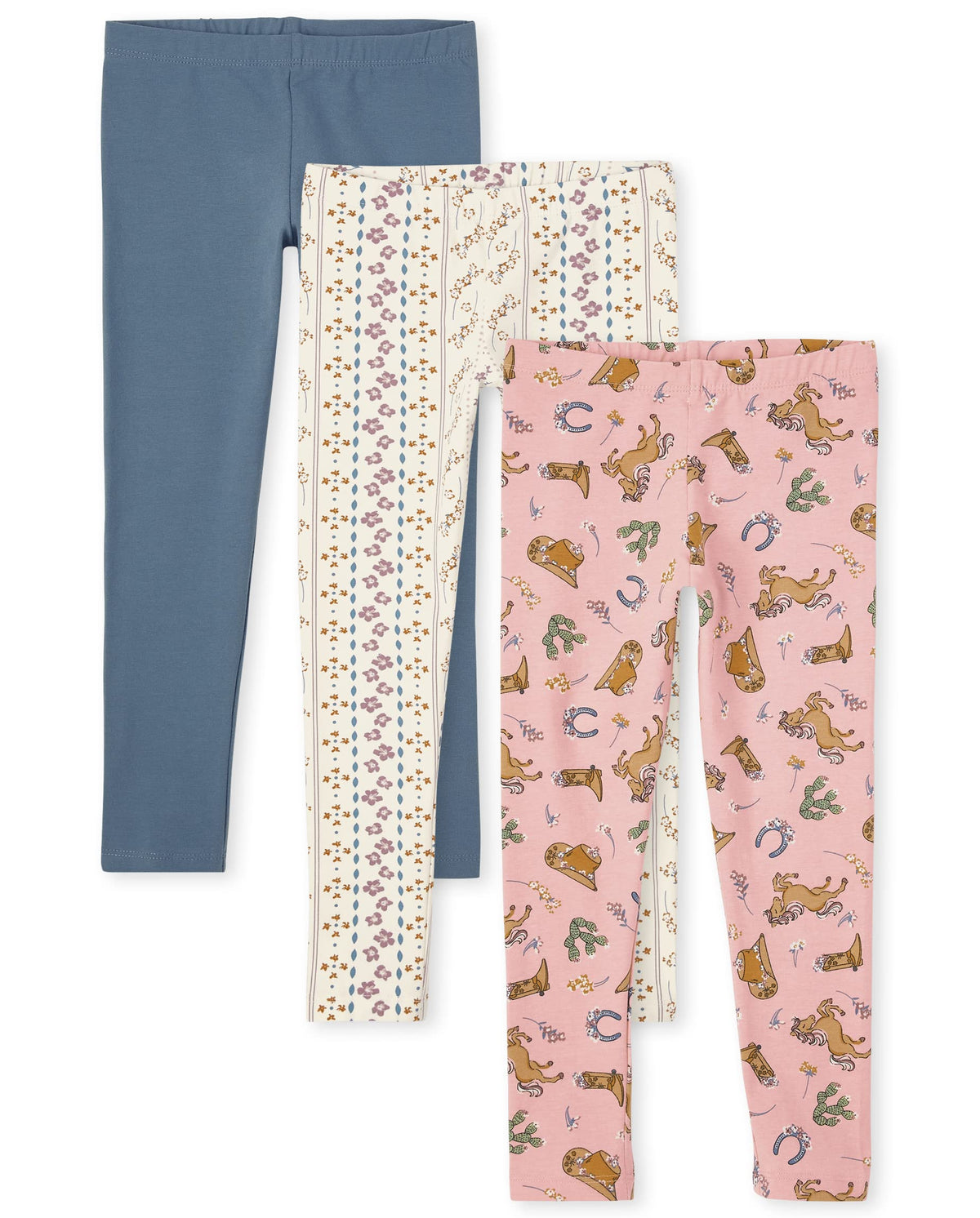 The Children's Place Girls Printed Leggings 2-Pack