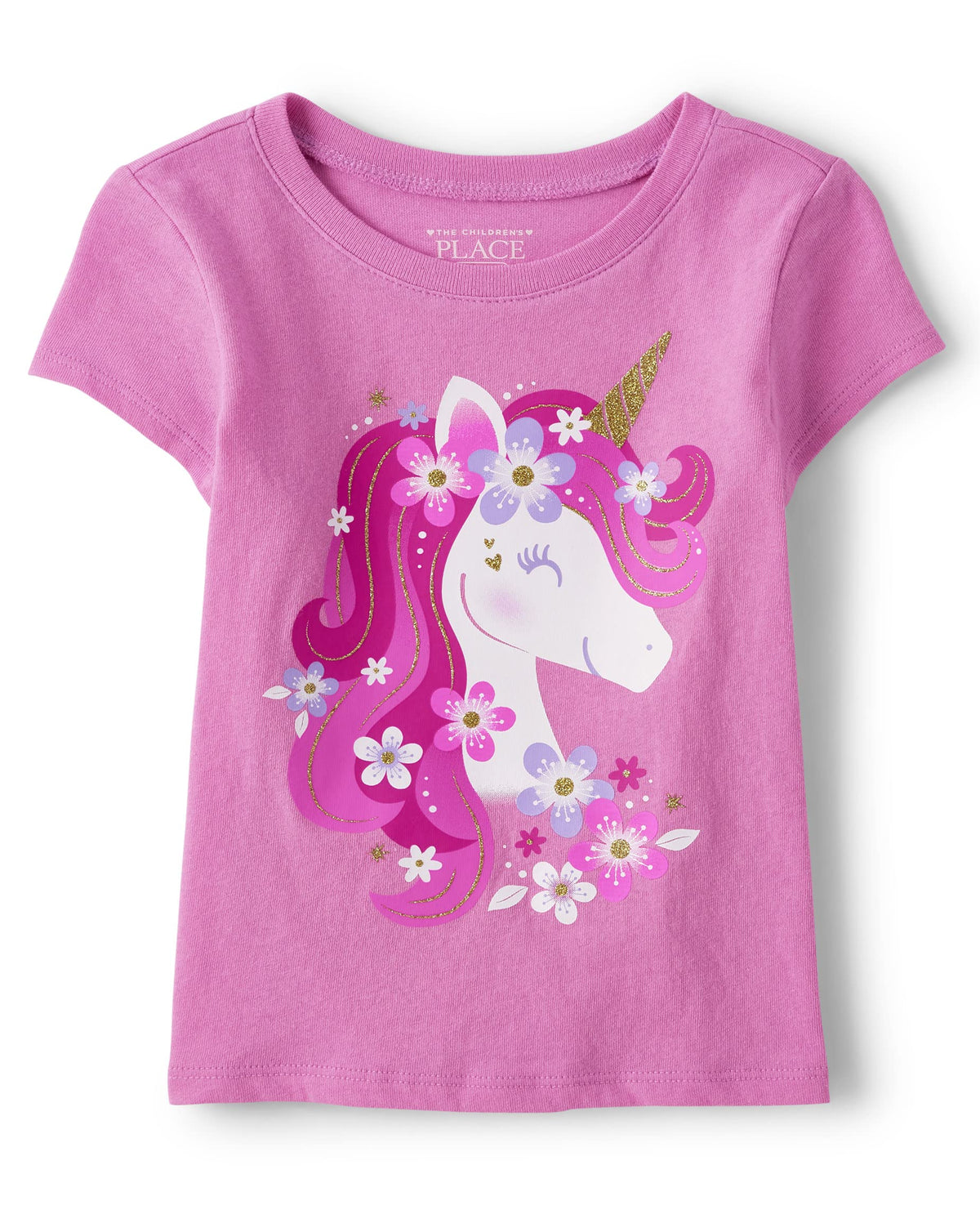 The Children's Place Baby-Girls and Toddler School,Learning Short Sleeve Graphic T-Shirts,3 Pack