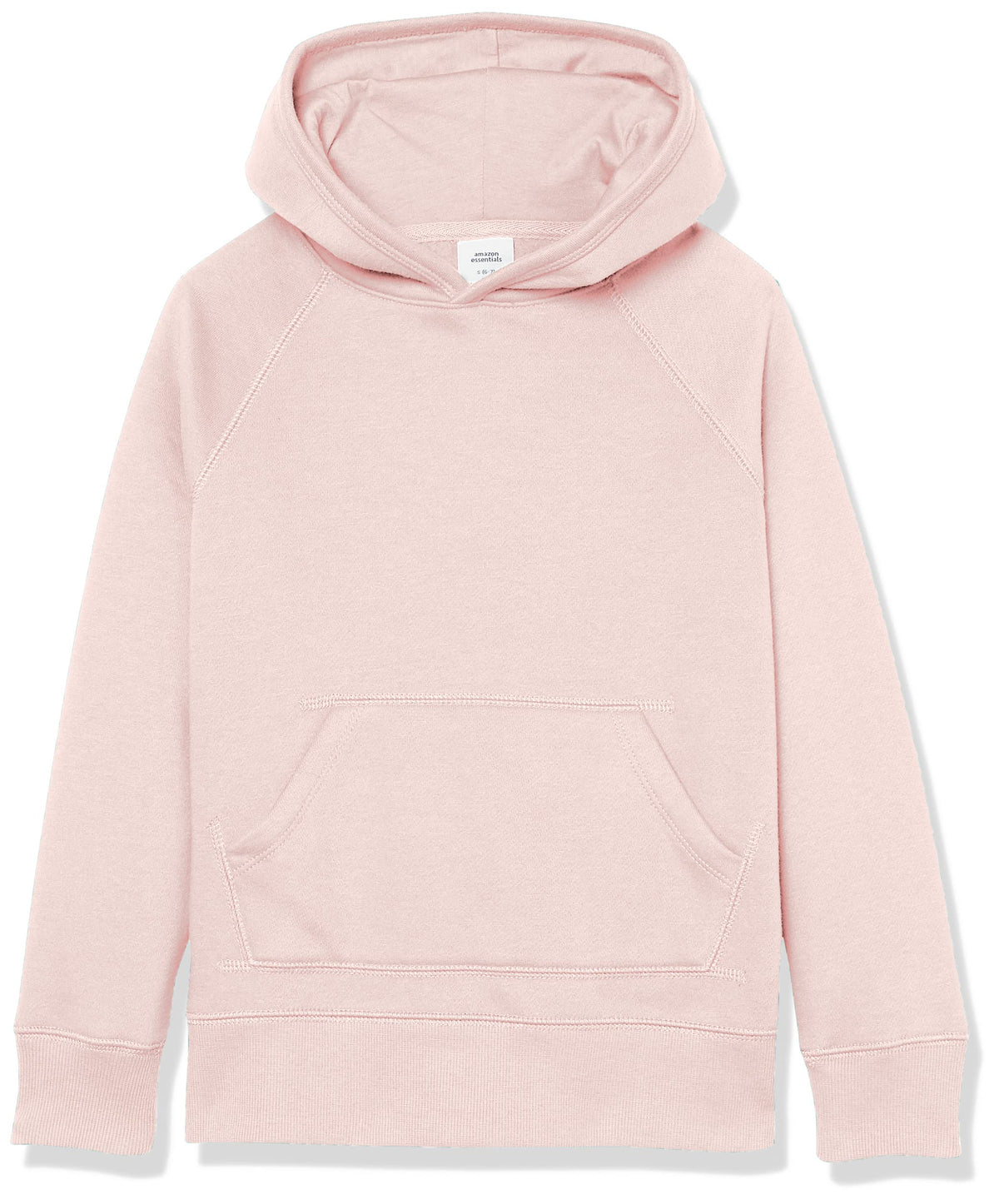 Amazon Essentials Girls and Toddlers' Pullover Hoodie Sweatshirt with Kangaroo Pocket