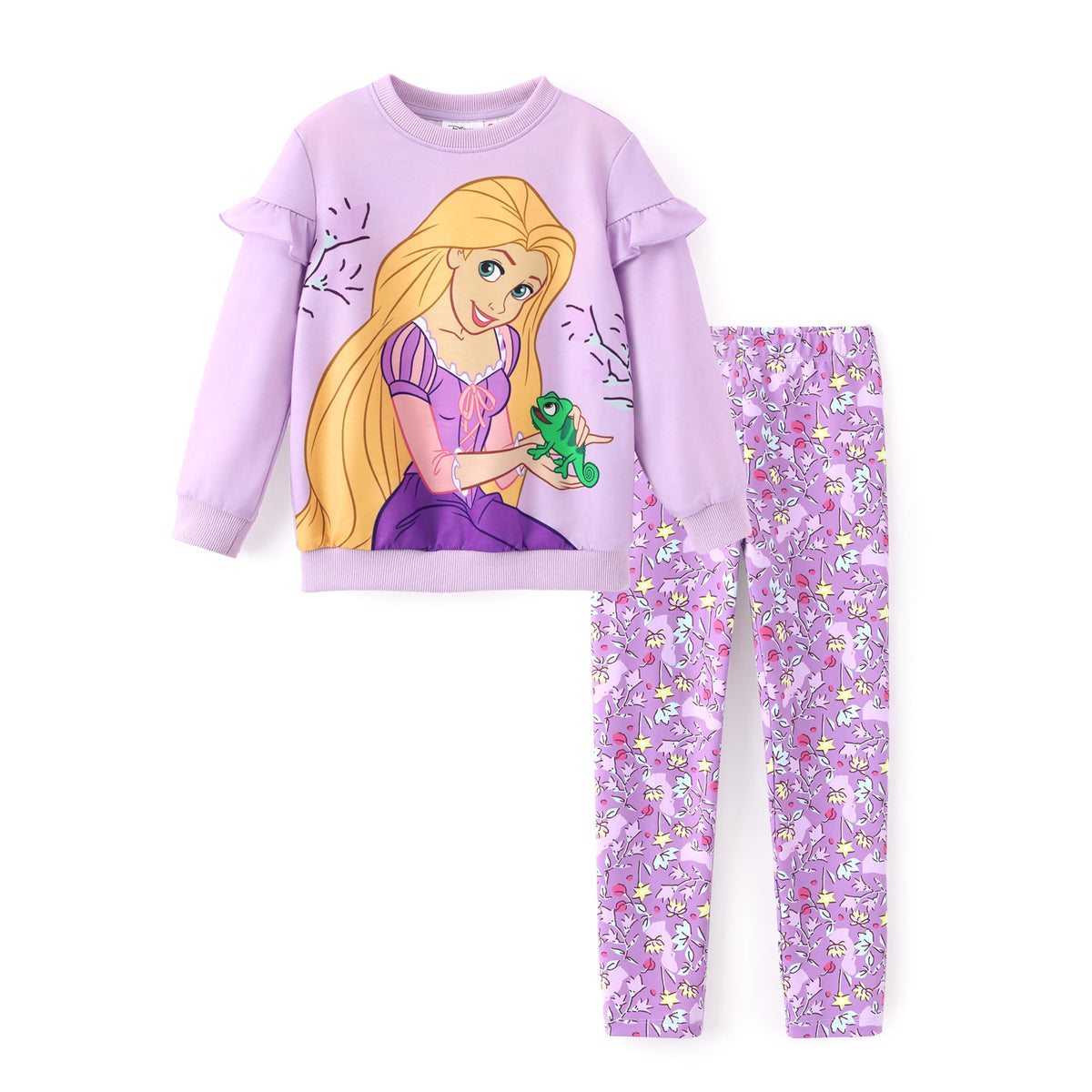 Disney Girls Clothes Long Sleeve Sweatshirt Leggings Outfit 2 Piece Set