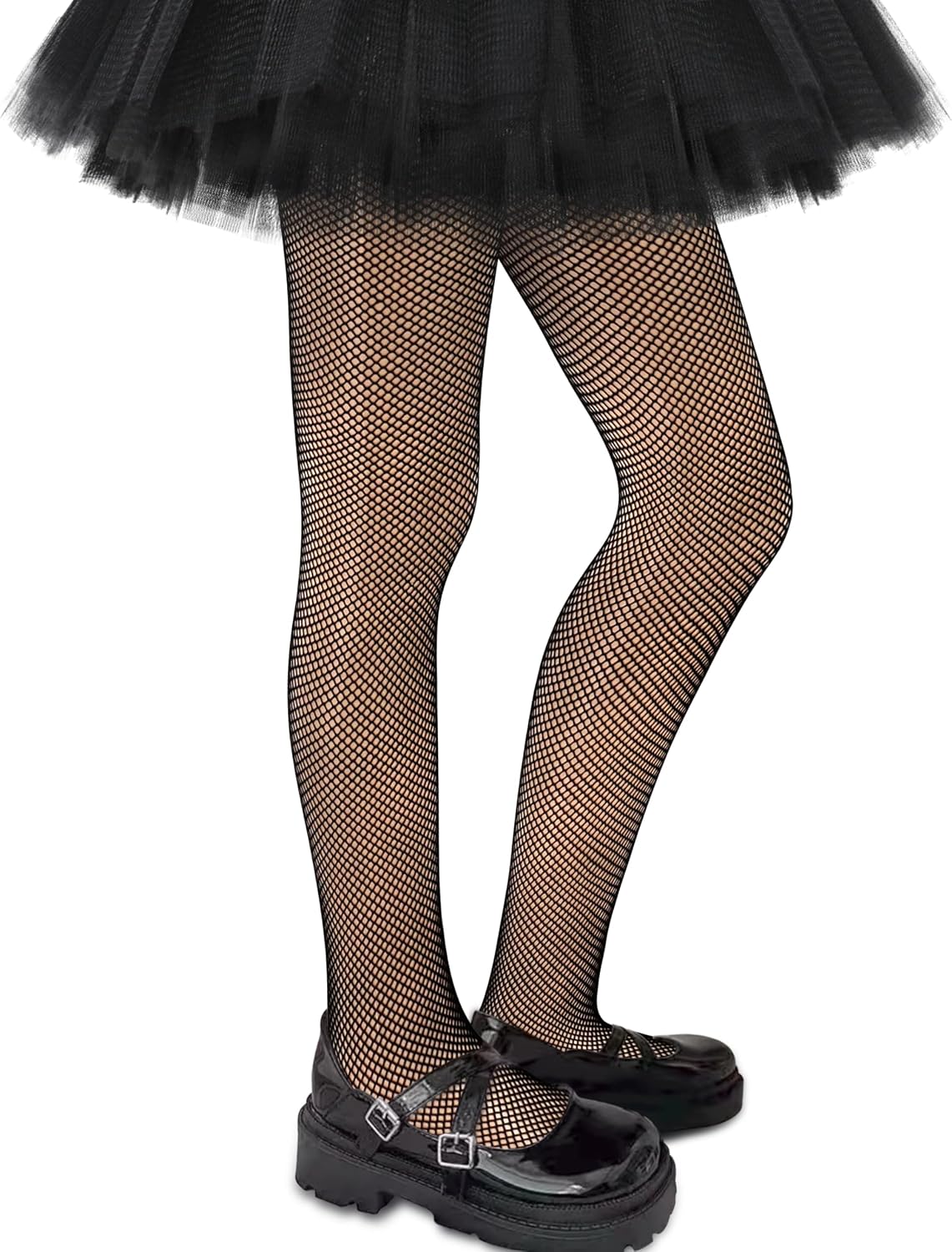 Sarfel Kids Fishnet Stockings Girls Fishnet Tights Toddler Glitter Tights Sparkle Tights for Girl Halloween Tights Rhinestone