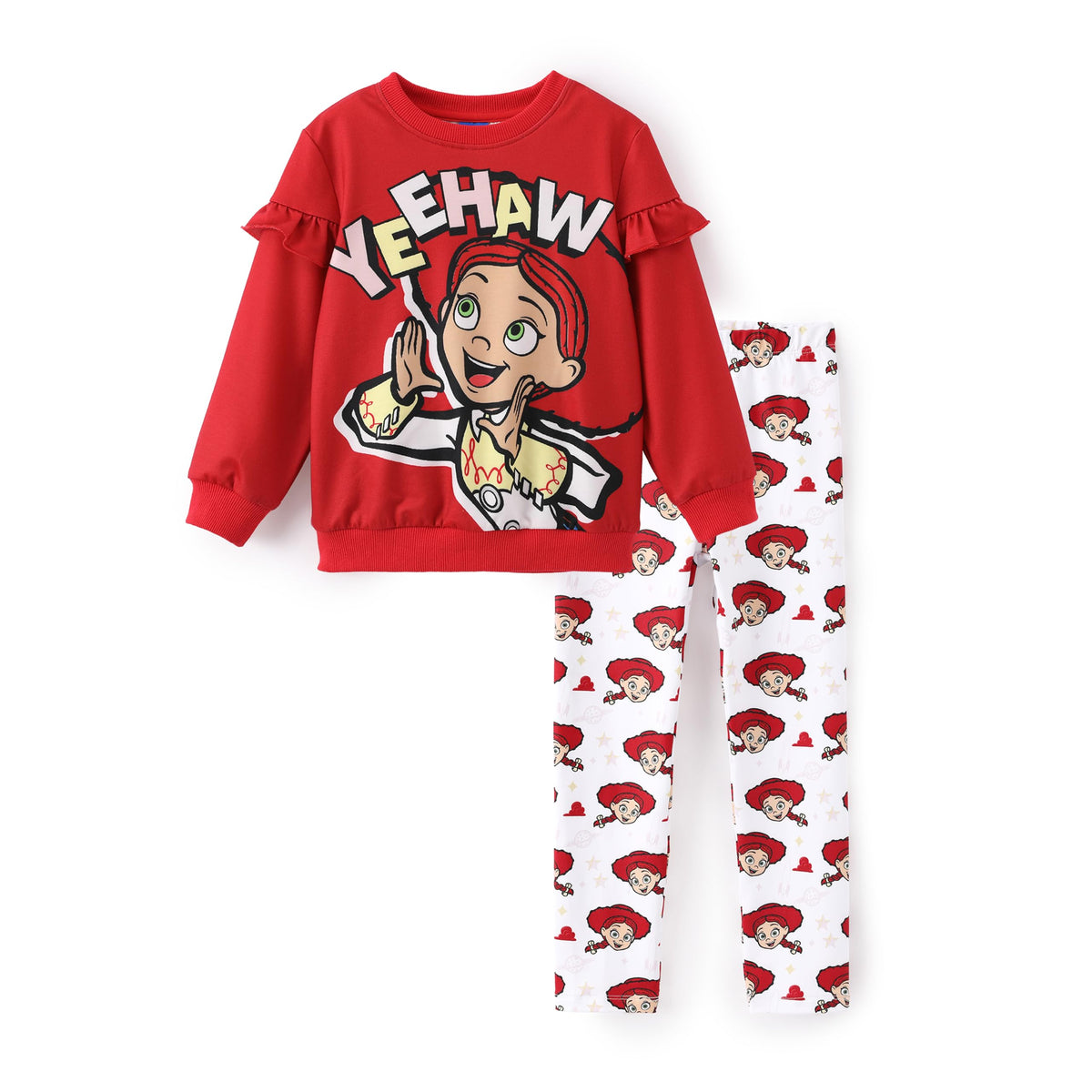 Disney Girls Clothes Long Sleeve Sweatshirt Leggings Outfit 2 Piece Set