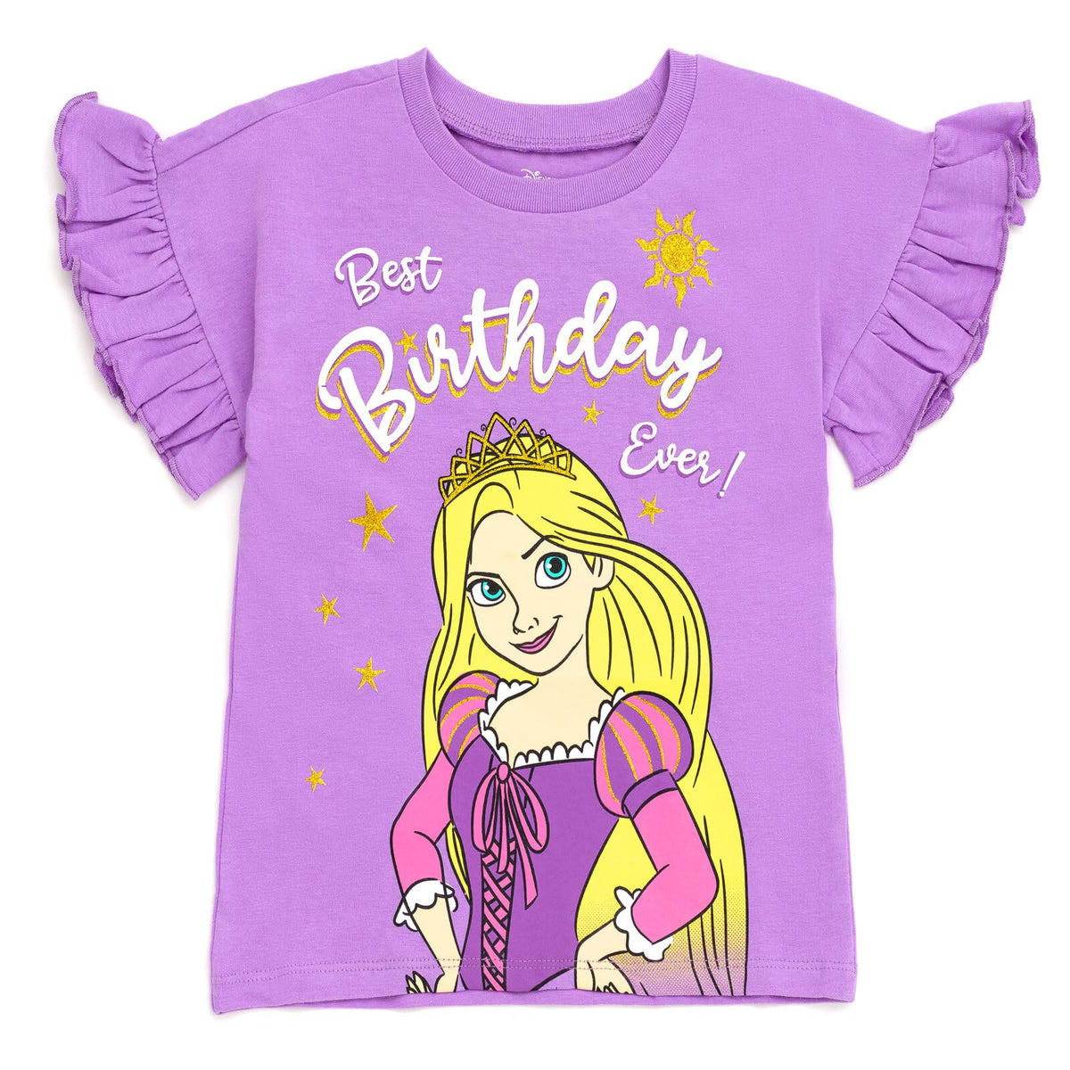 Disney Girls Birthday T-Shirt Infant to Big Kid Sizes (18 Months - 14-16)