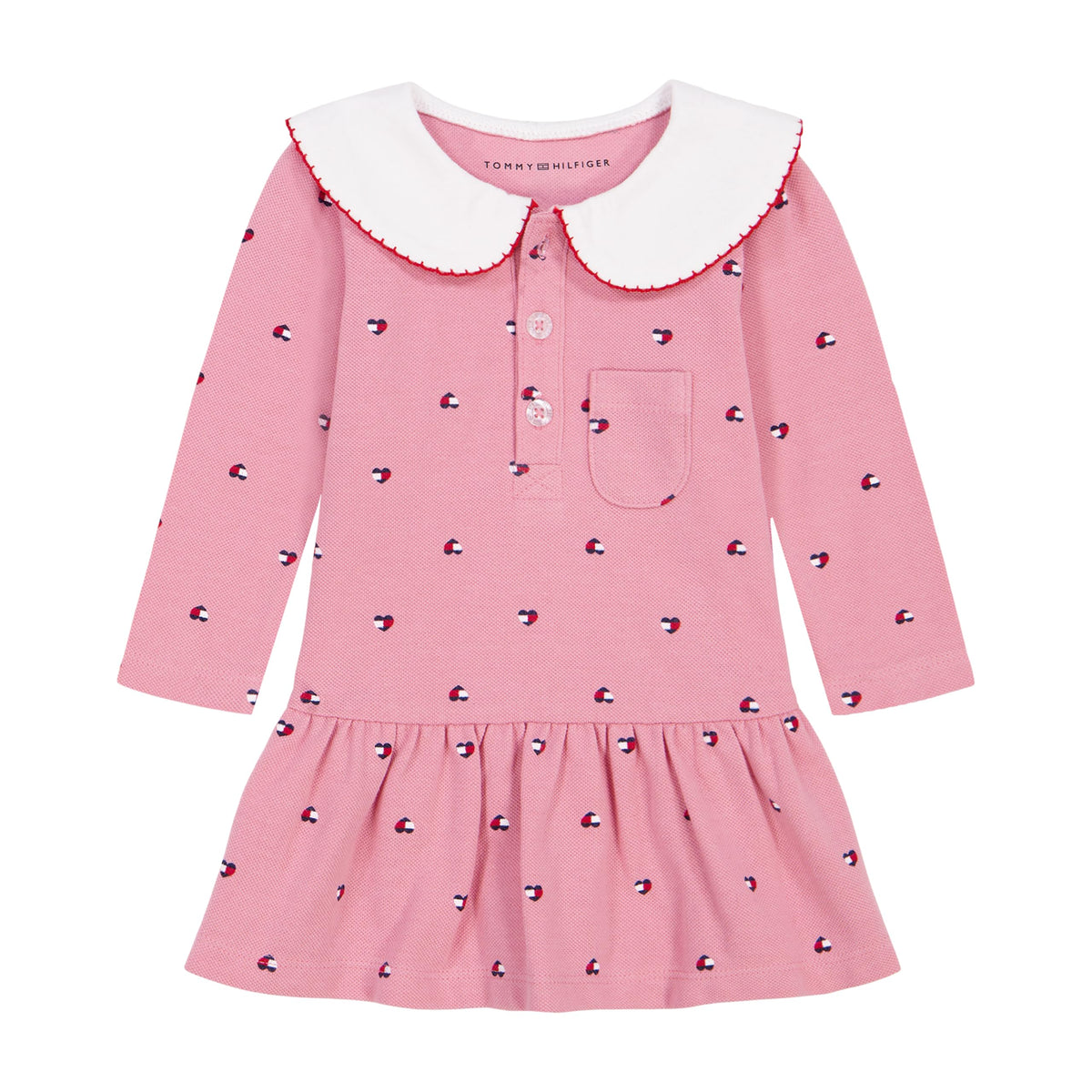 Tommy Hilfiger Girls' Pique Polo Dress
