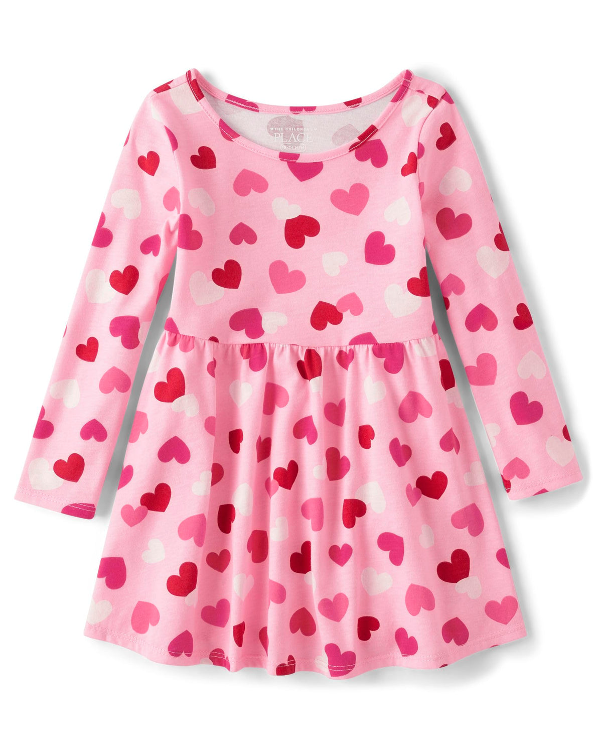 The Children's Place Girls and Toddler Skater Dress, Long Sleeve