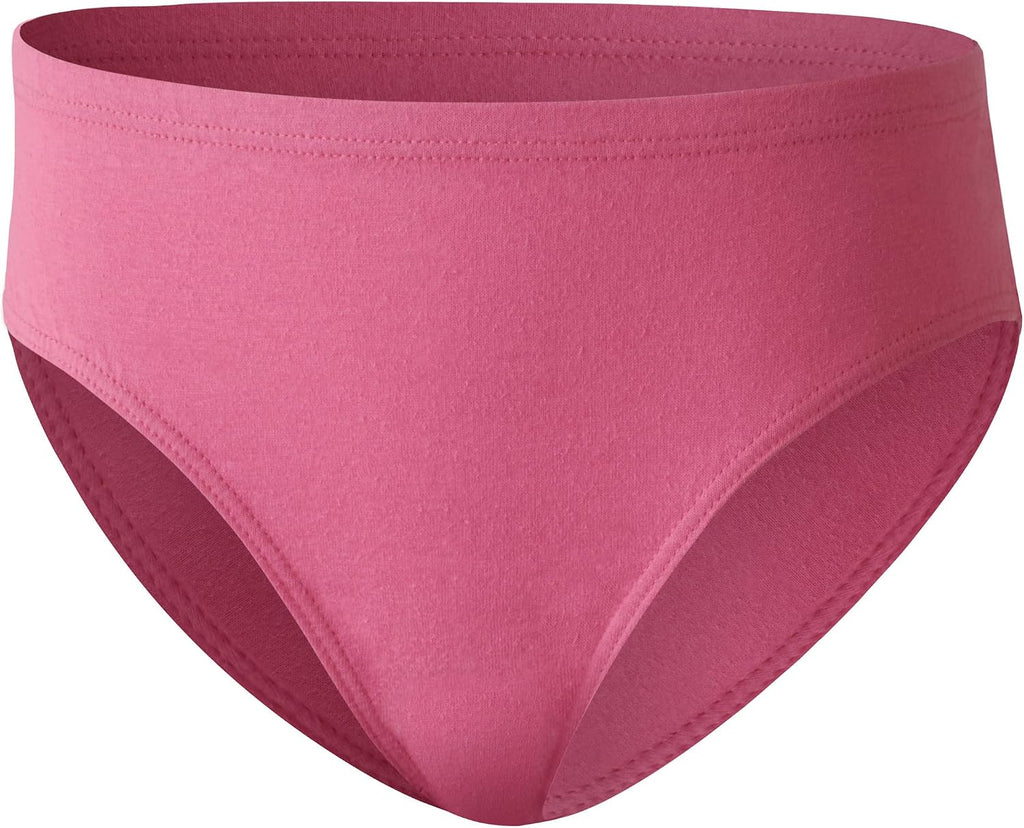 Hanes Girls' And Toddler Organic Underwear, Brief & Hipster, 8-pack, Pure Comfort Organic 100% Cotton Panties