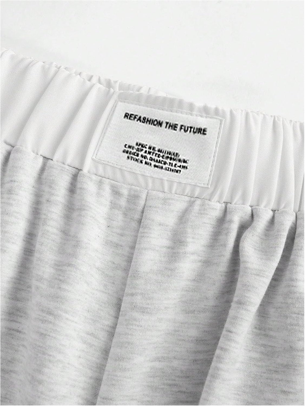 RoseSeek Girl's Wide Leg Baggy Sweatpants Patched Track Pant Joggers Trendy