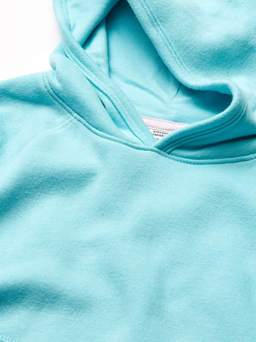 Amazon Essentials Girls and Toddlers' Pullover Hoodie Sweatshirt with Kangaroo Pocket