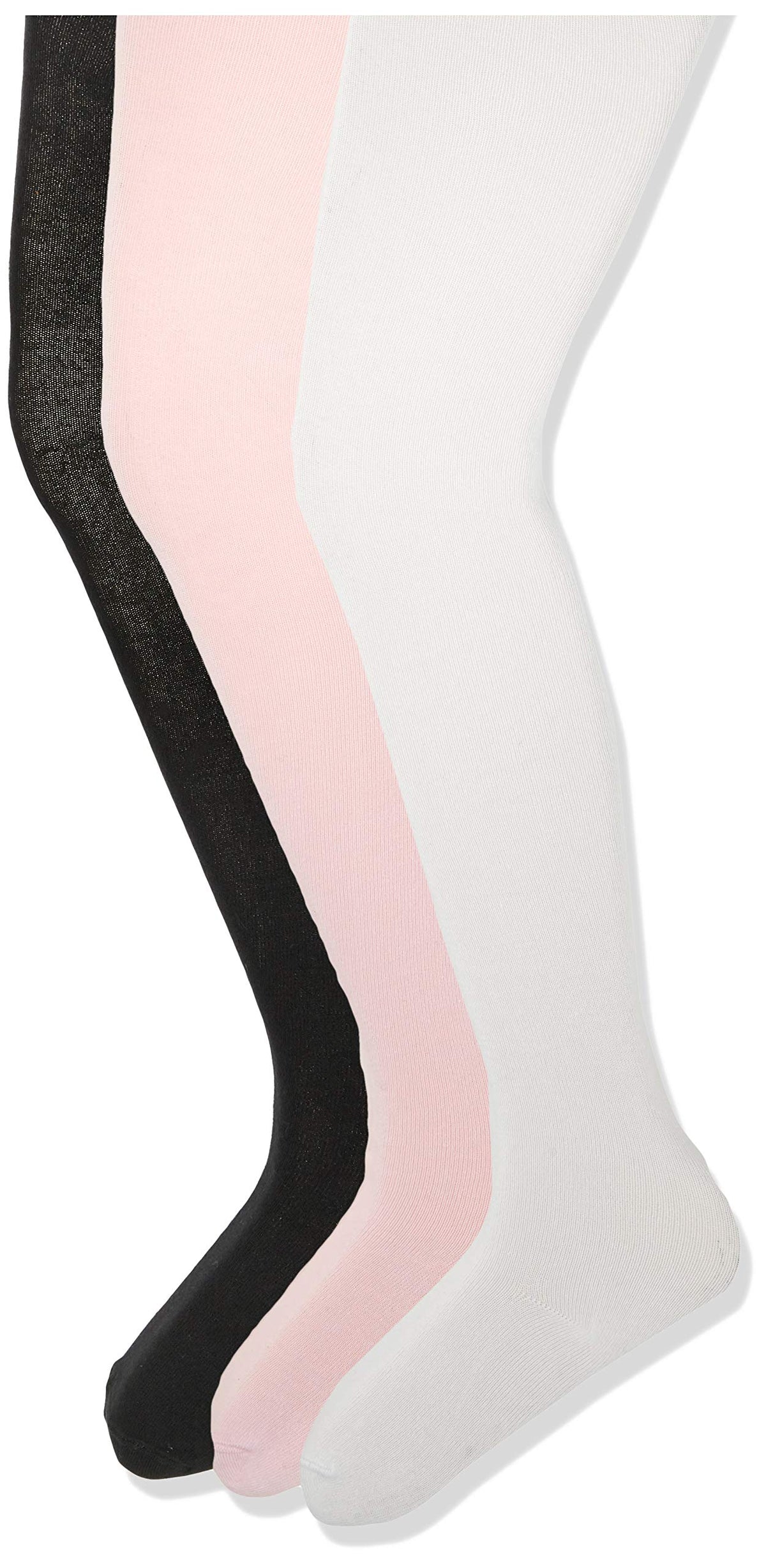 Amazon Essentials Girls' Stretchy Cotton Tights