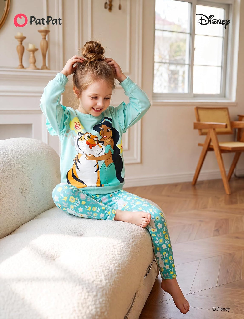 Disney Girls Clothes Long Sleeve Sweatshirt Leggings Outfit 2 Piece Set